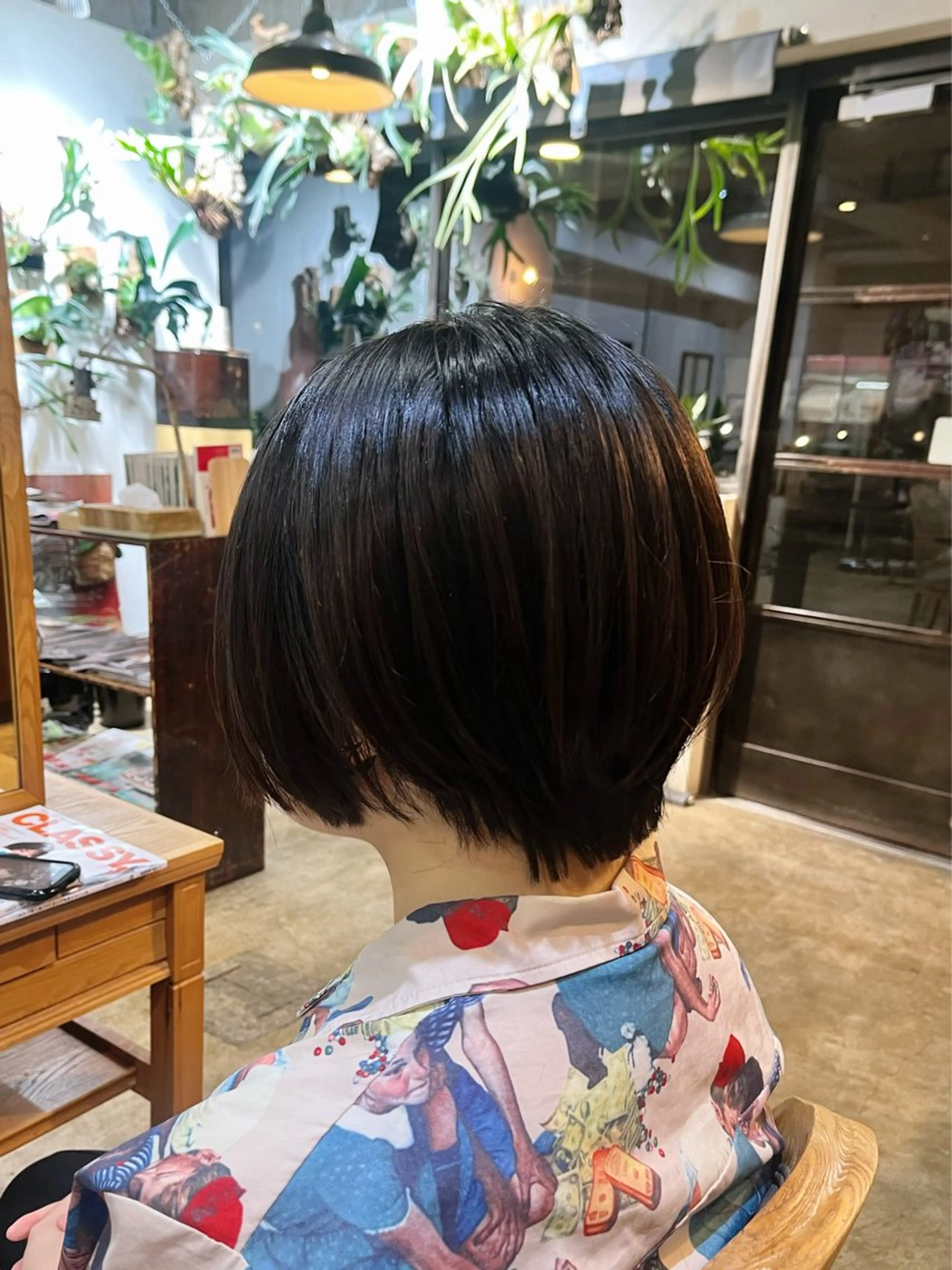 ショート 松原 樹里のヘアスタイル