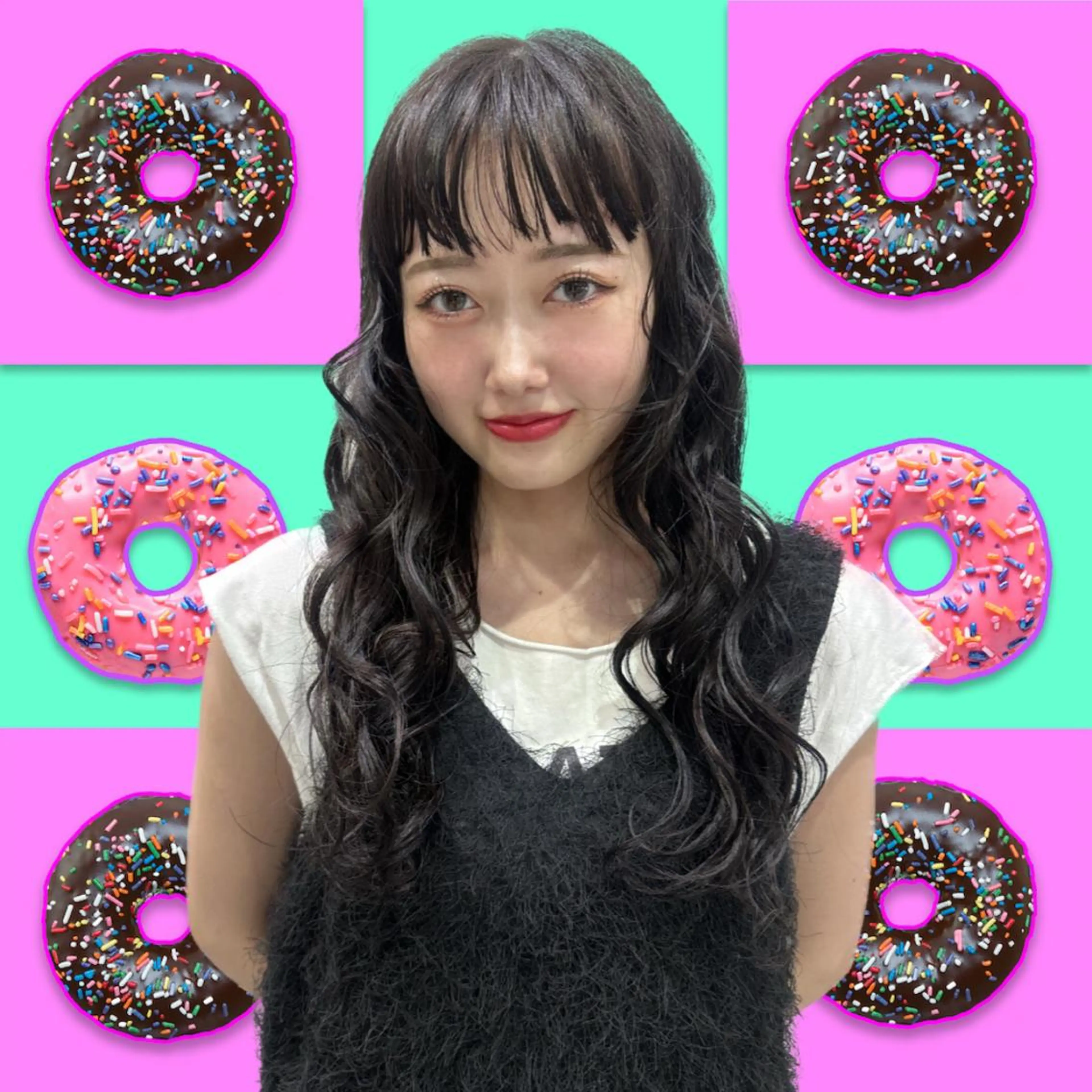 ロング パーマ hollo原宿所属・パーマ/ハイトーン 🎀Rumiのヘアスタイル