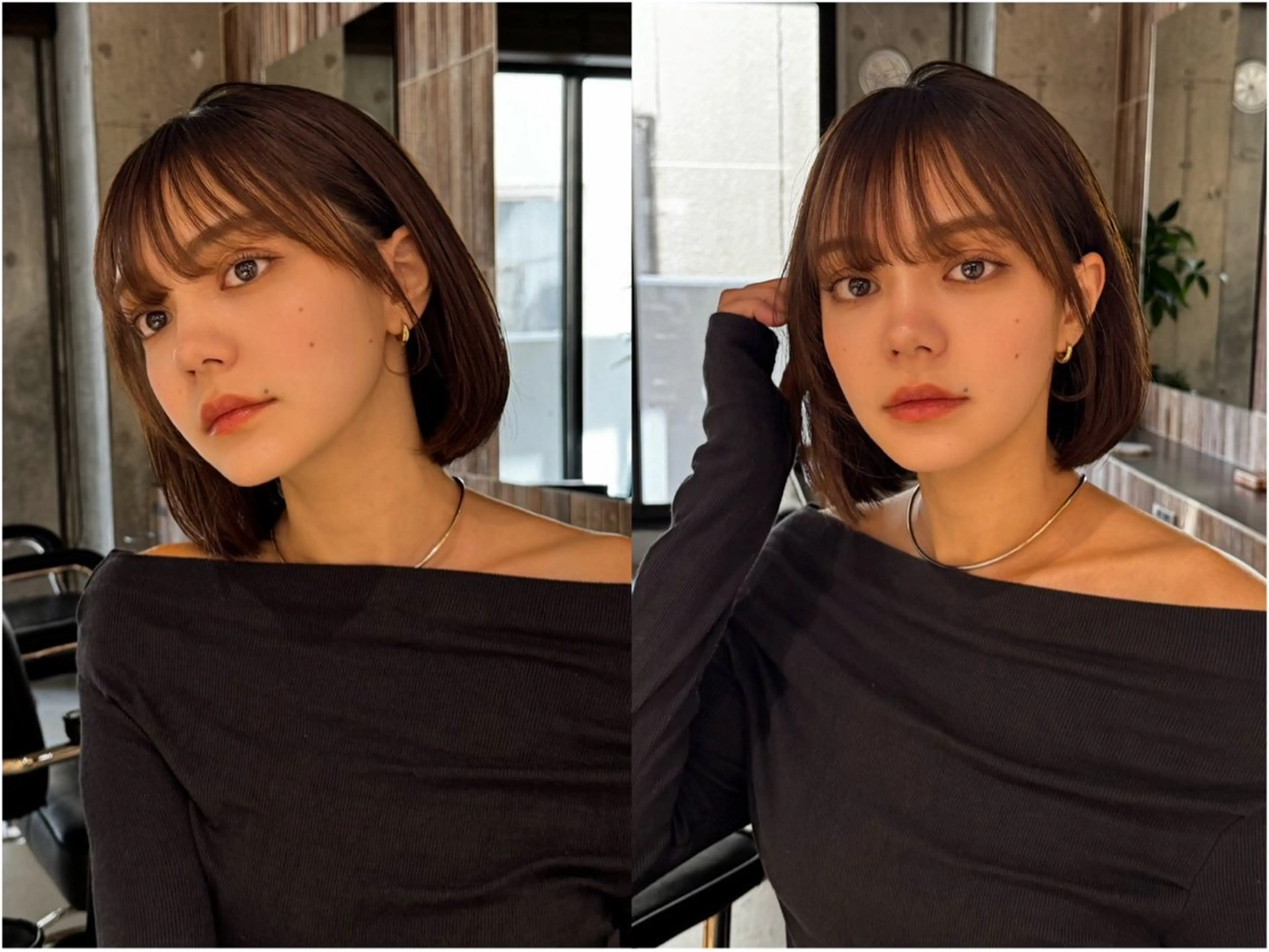 ミディアム ヘアカラー Farbe/下小路 響🐥のヘアスタイル