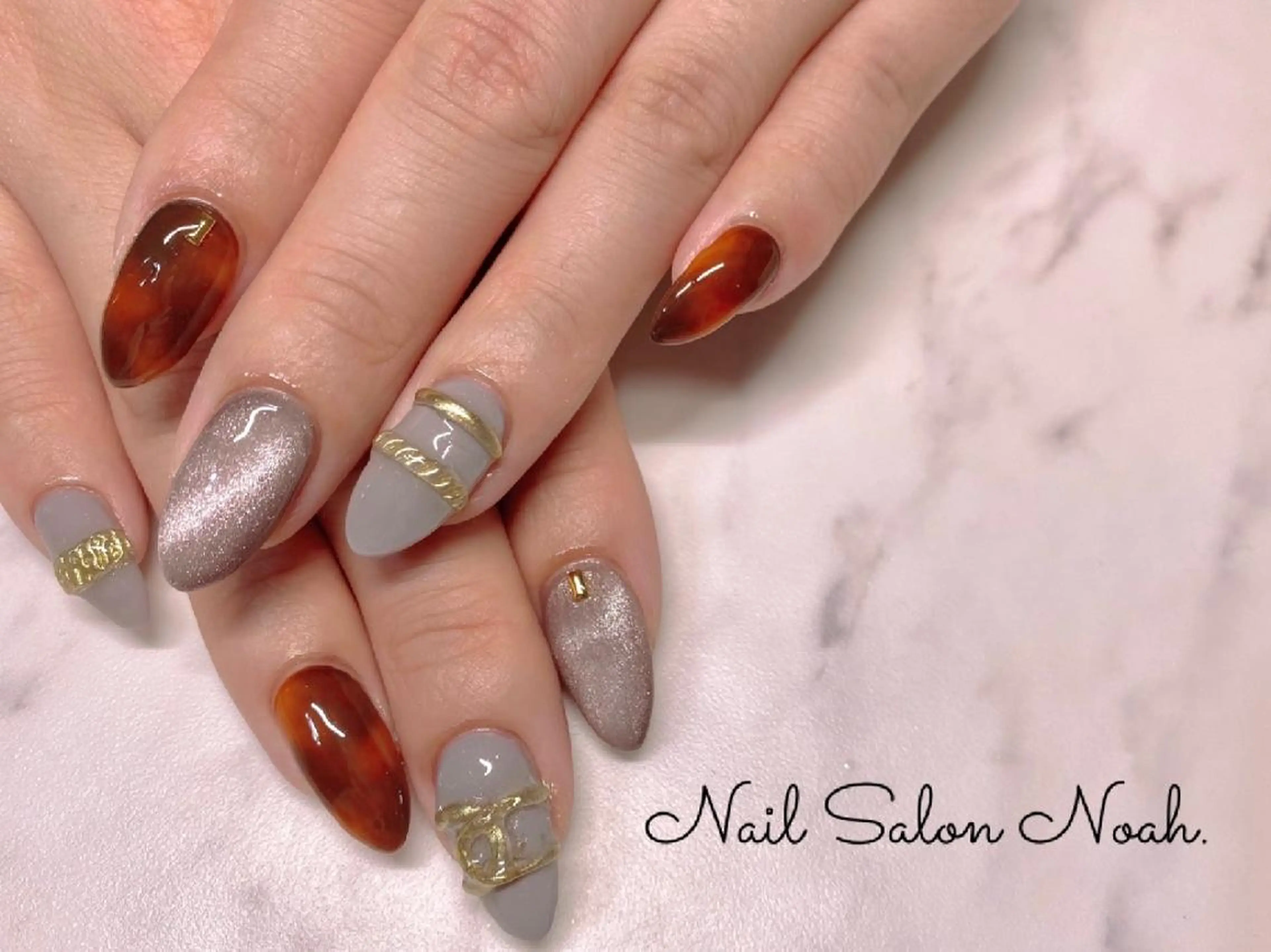 ネイル 持ち込み ハンドネイル Nail Salon Noah所属・Nail Salon Noah.のネイルデザイン