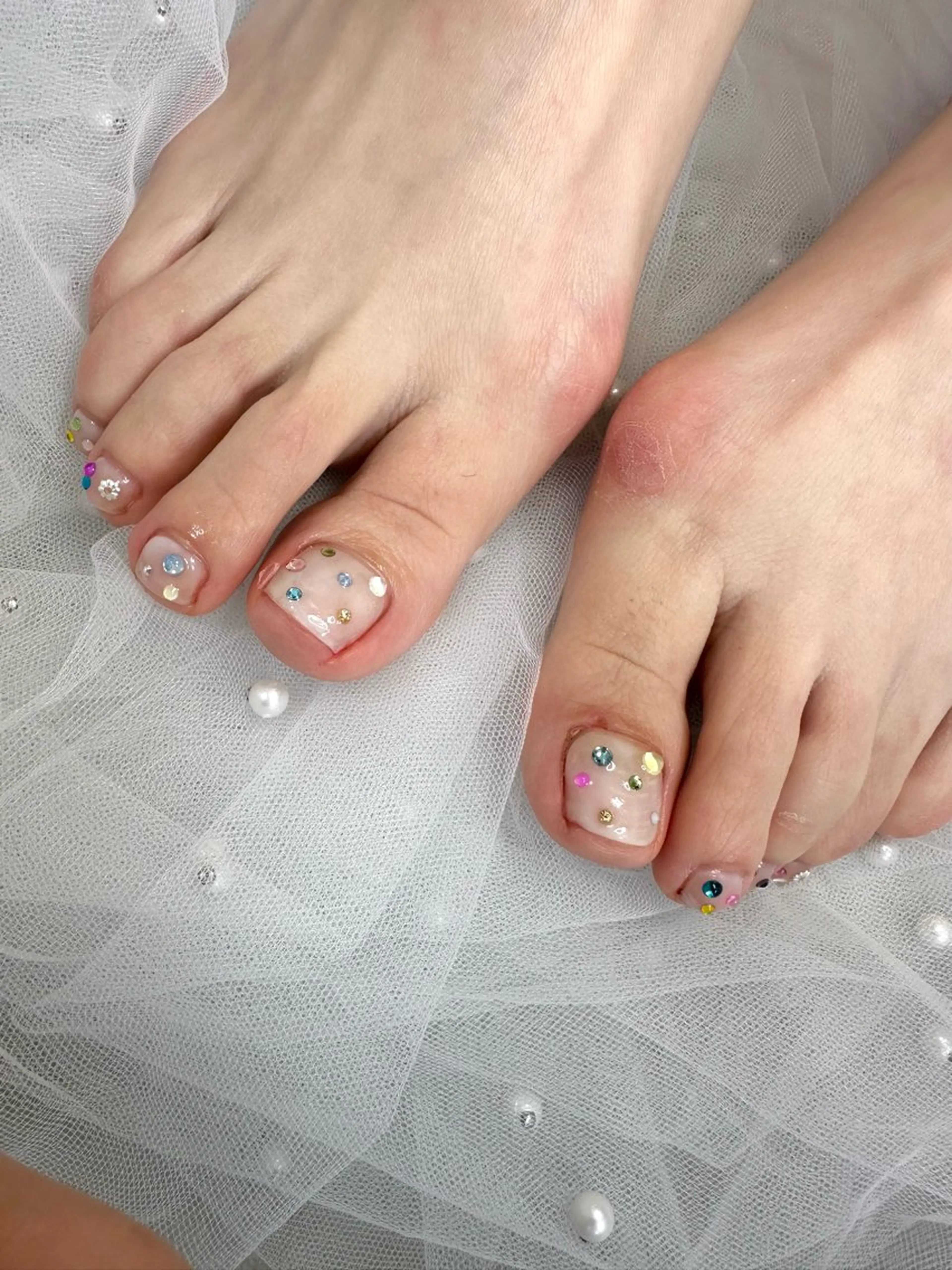 ネイル フットネイル Lilin nailのネイルデザイン