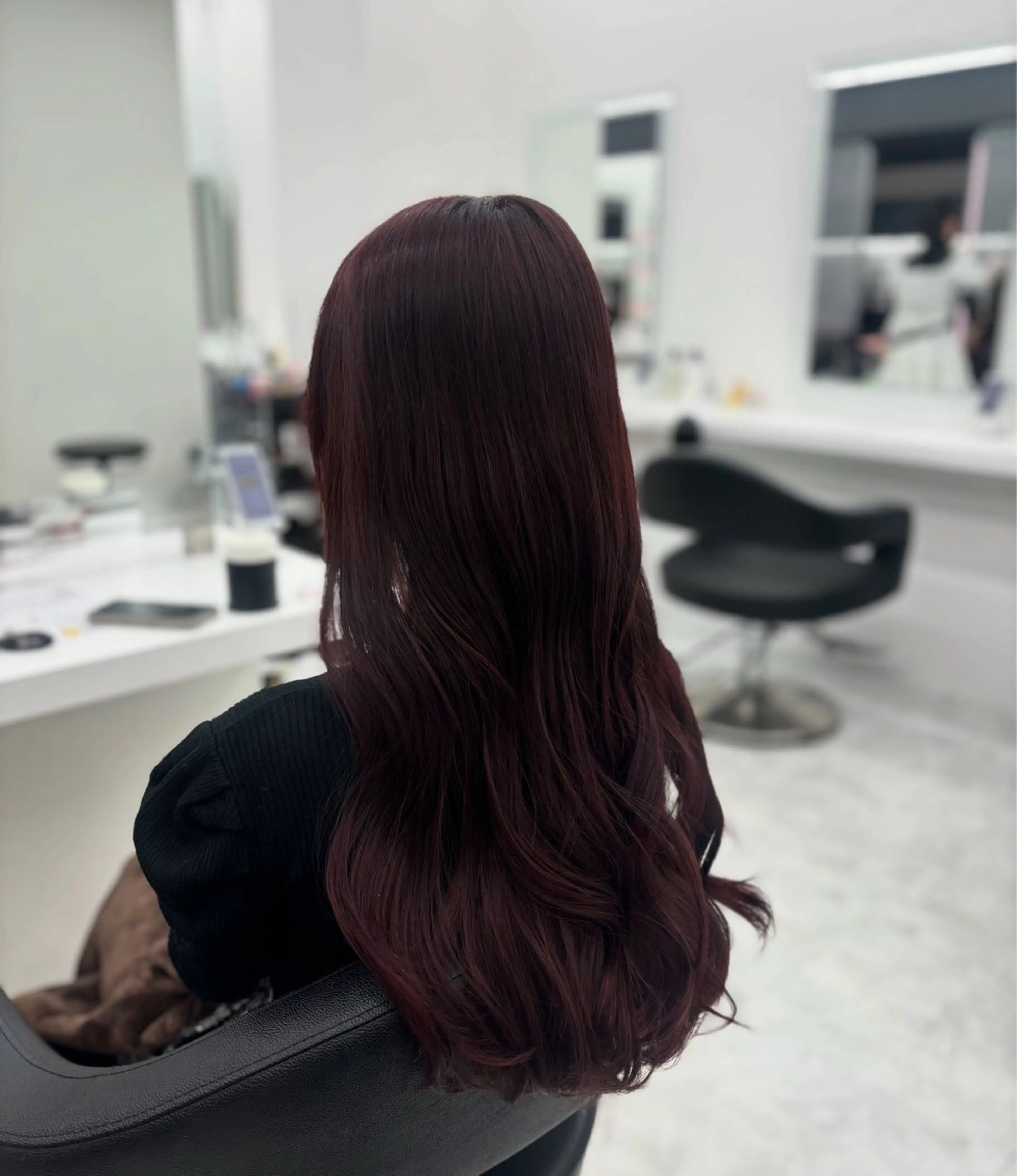 ロング カラー カット ヘアカラー トリートメント 🤍レイヤー/顔周り 暖色hirari🤍のヘアスタイル