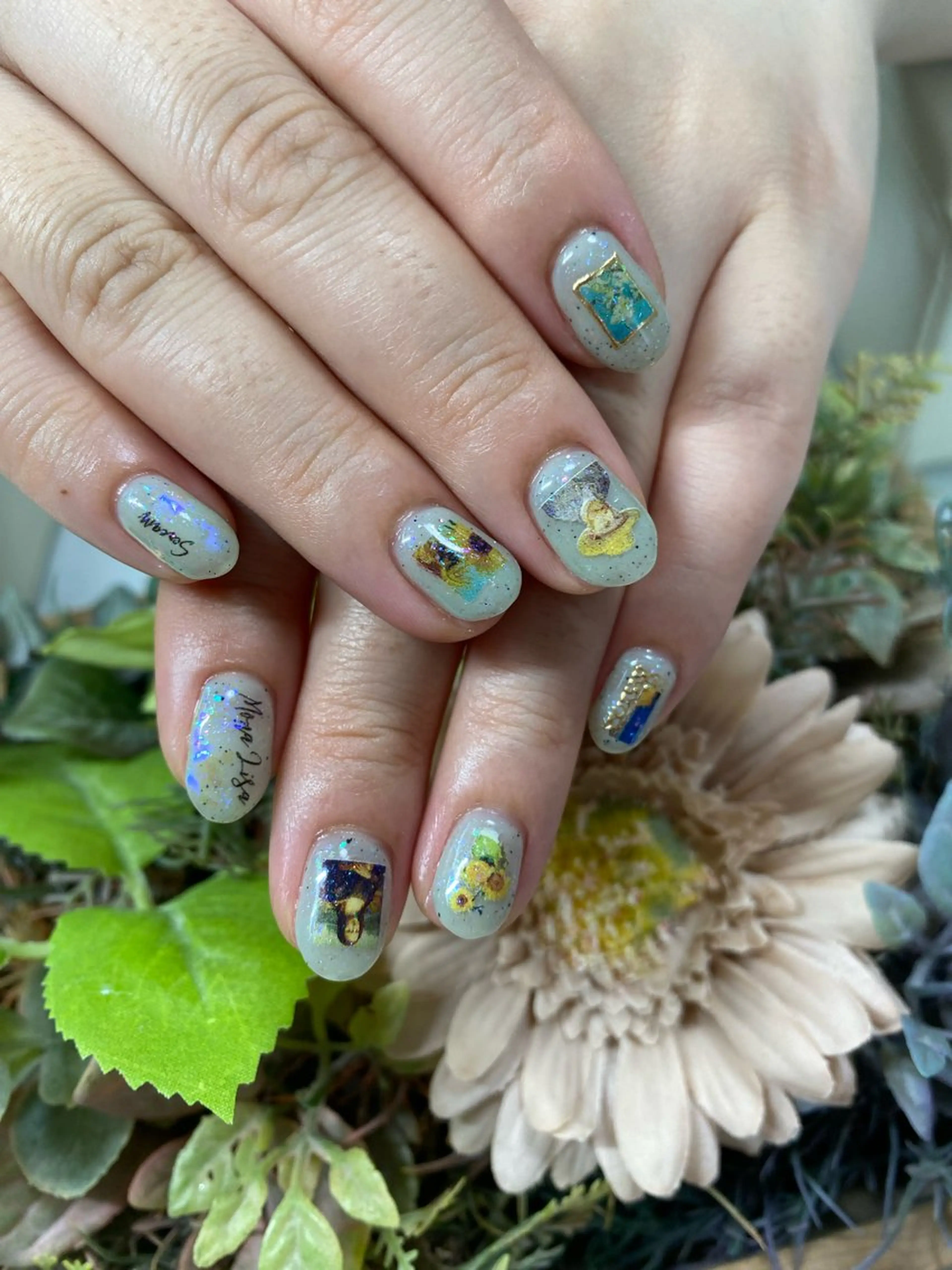 ネイル ハンドネイル Glanz  Nail aのネイルデザイン