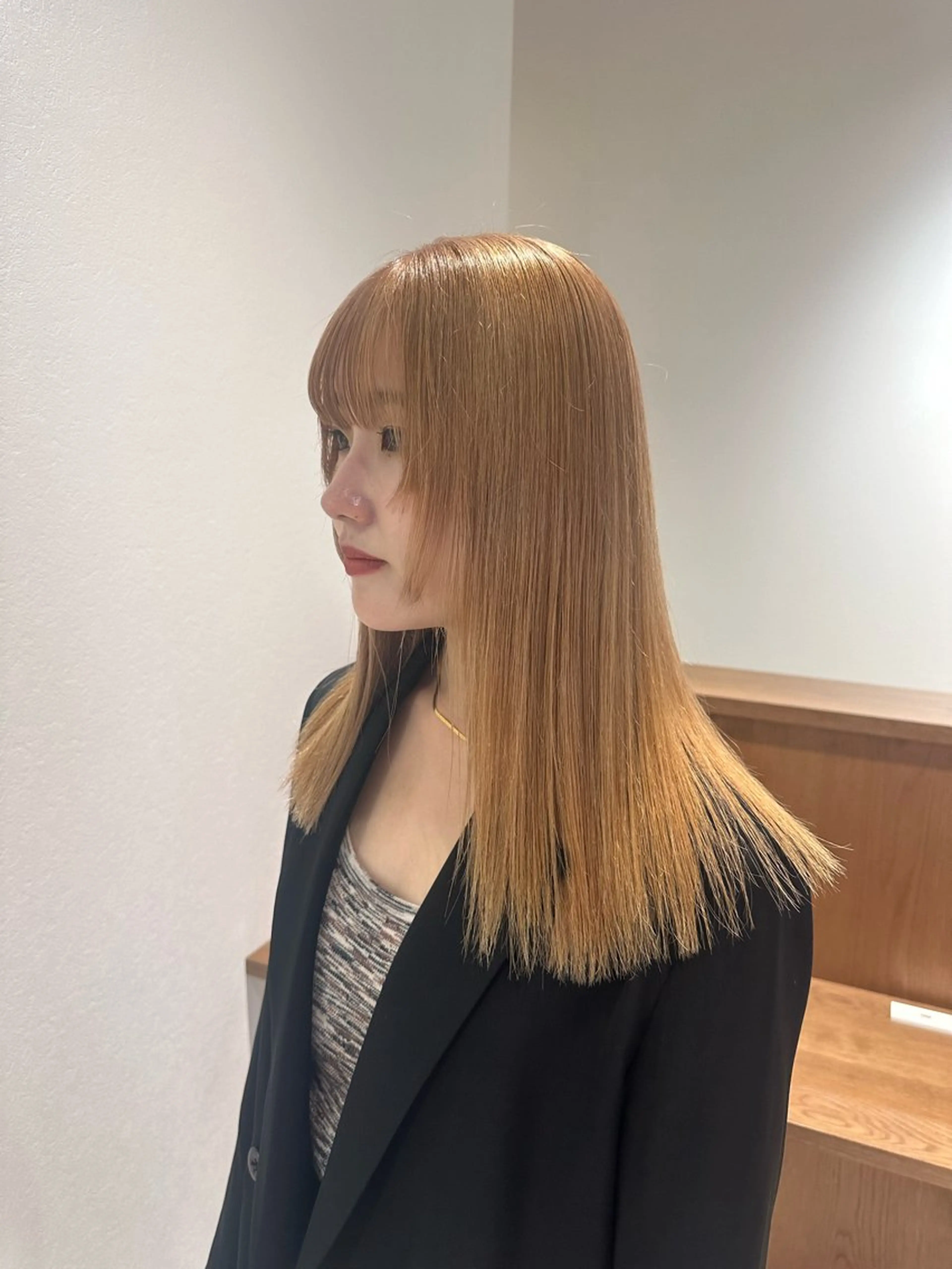 セミロング カラー Liru:smart salon/茅ヶ崎のヘアスタイル