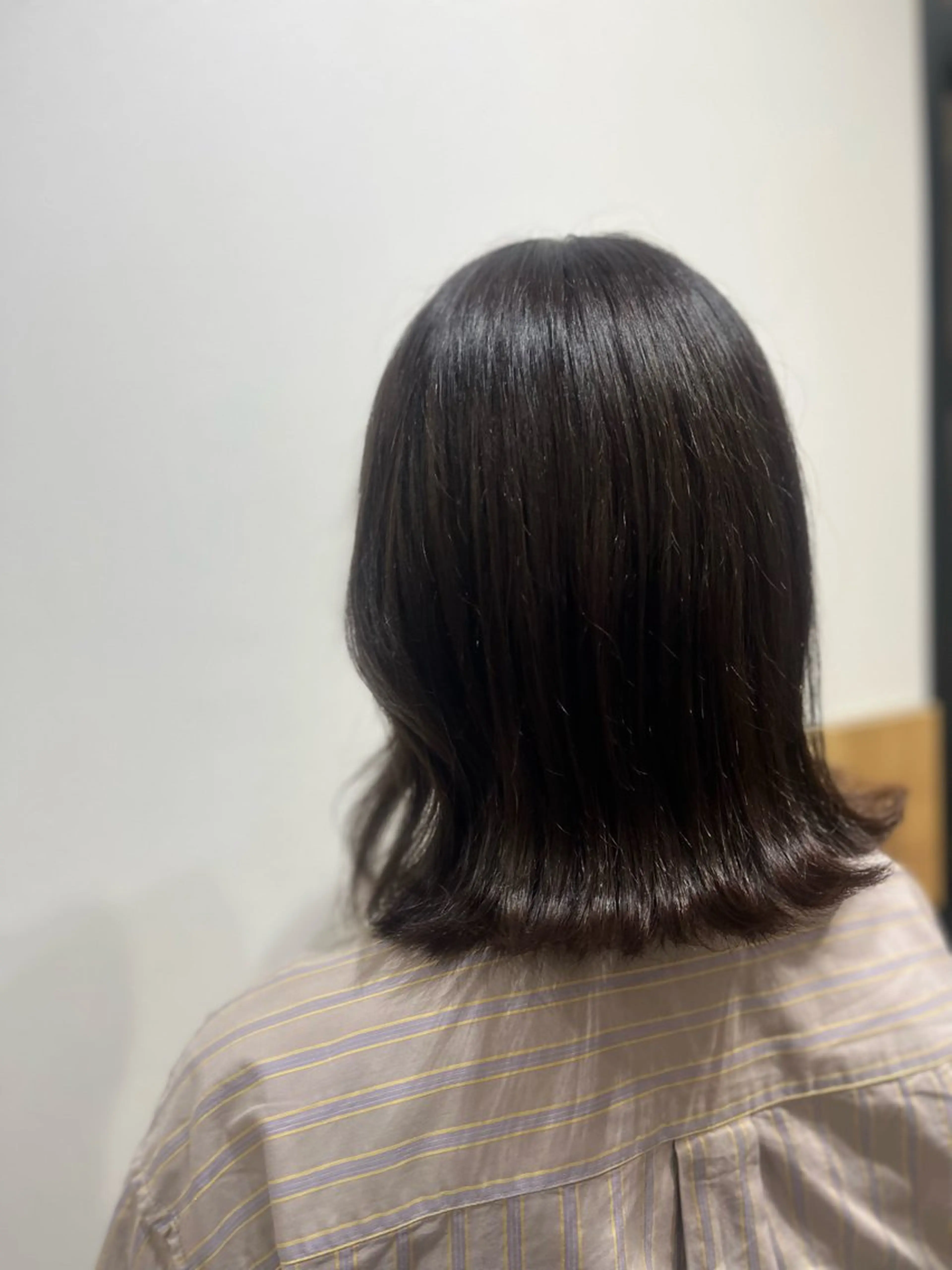 ミディアム カット ヘアカラー トリートメント 🫧ぷる艶カラー🫧 Yuubi🦩のヘアスタイル