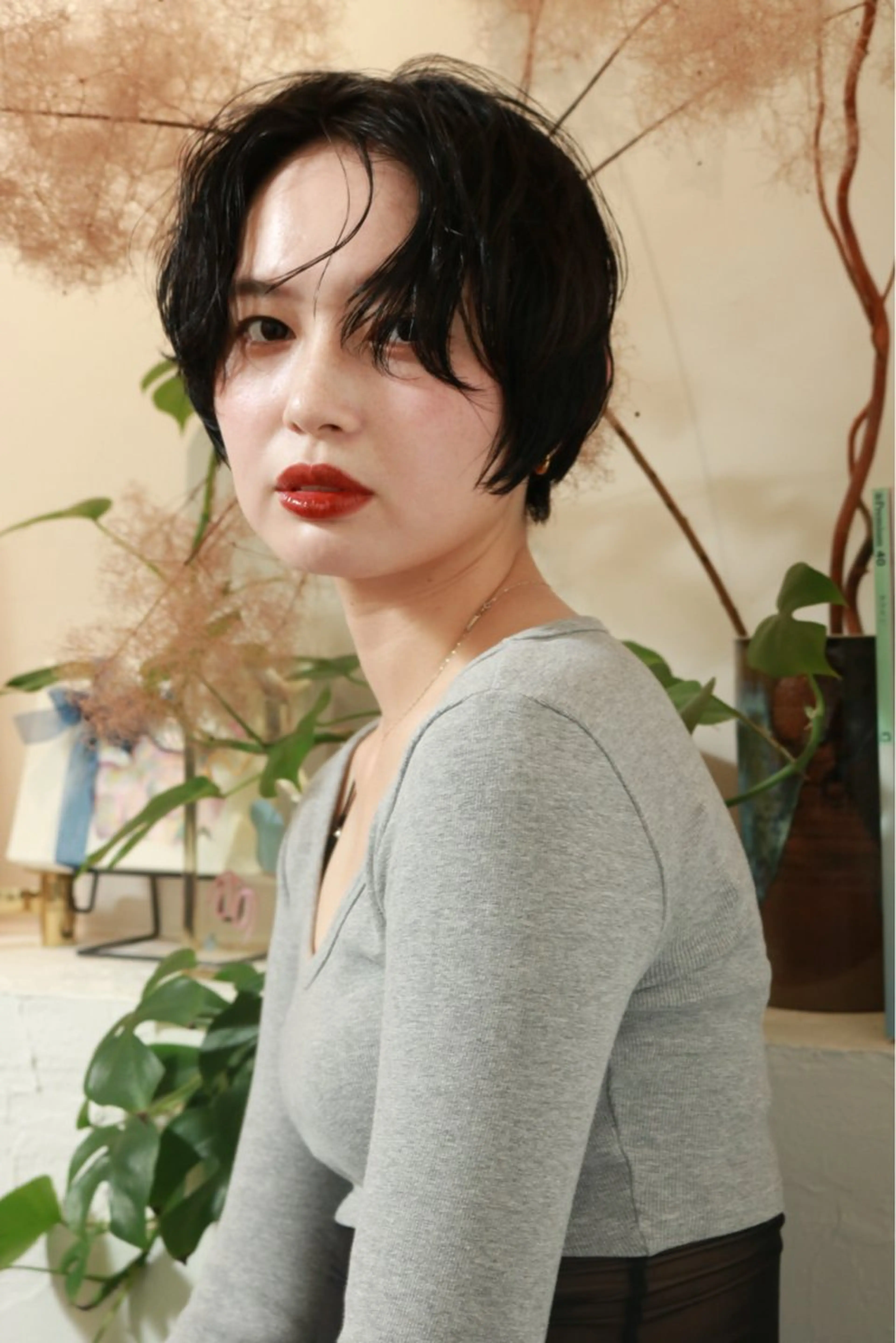 ショート カラー ヘアカラー ooit所属・ooitヨシダ ミナミのヘアスタイル