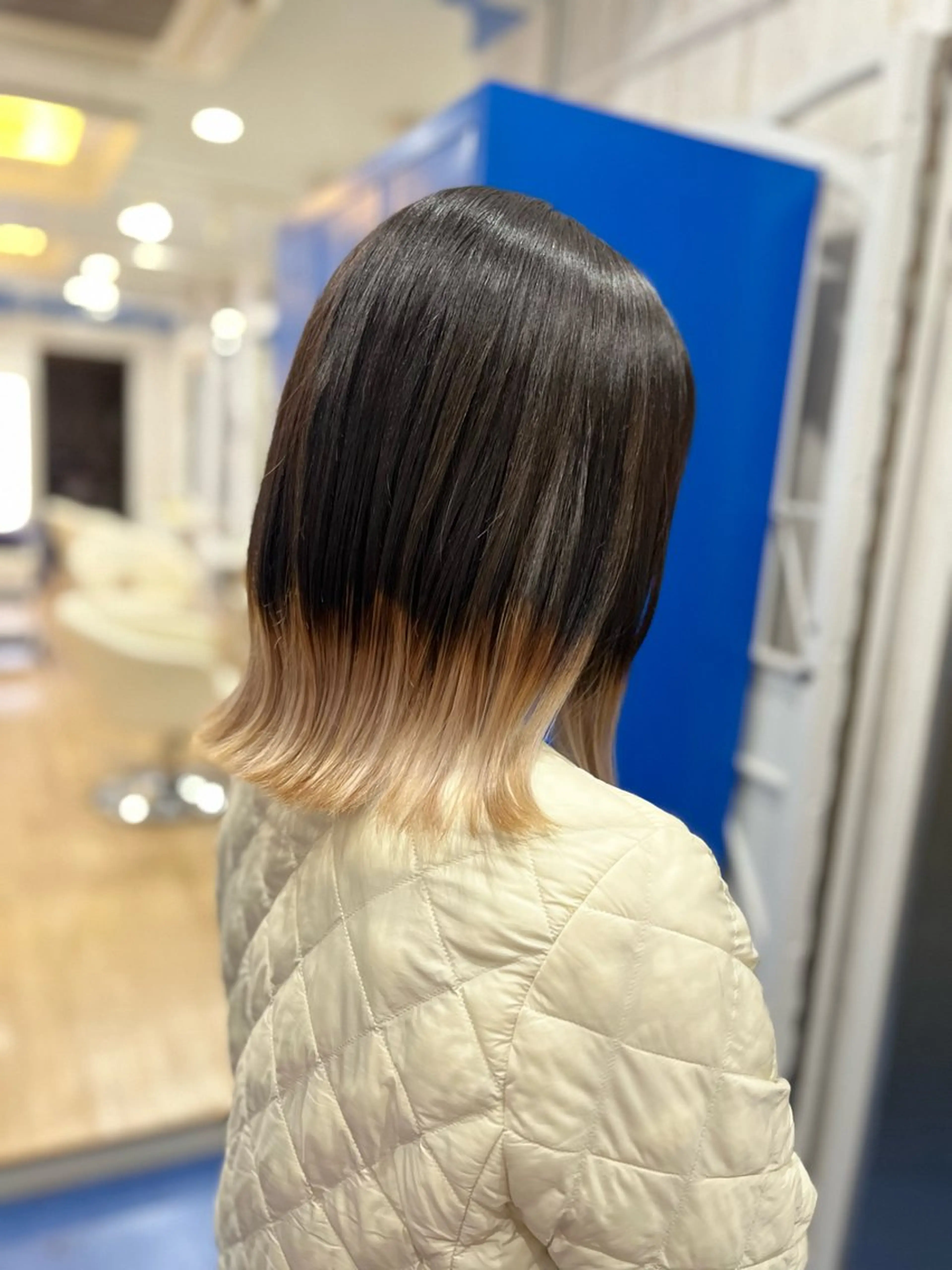 ミディアム ヘアカラー white.梅田所属・White梅田  ／ COCOのヘアスタイル