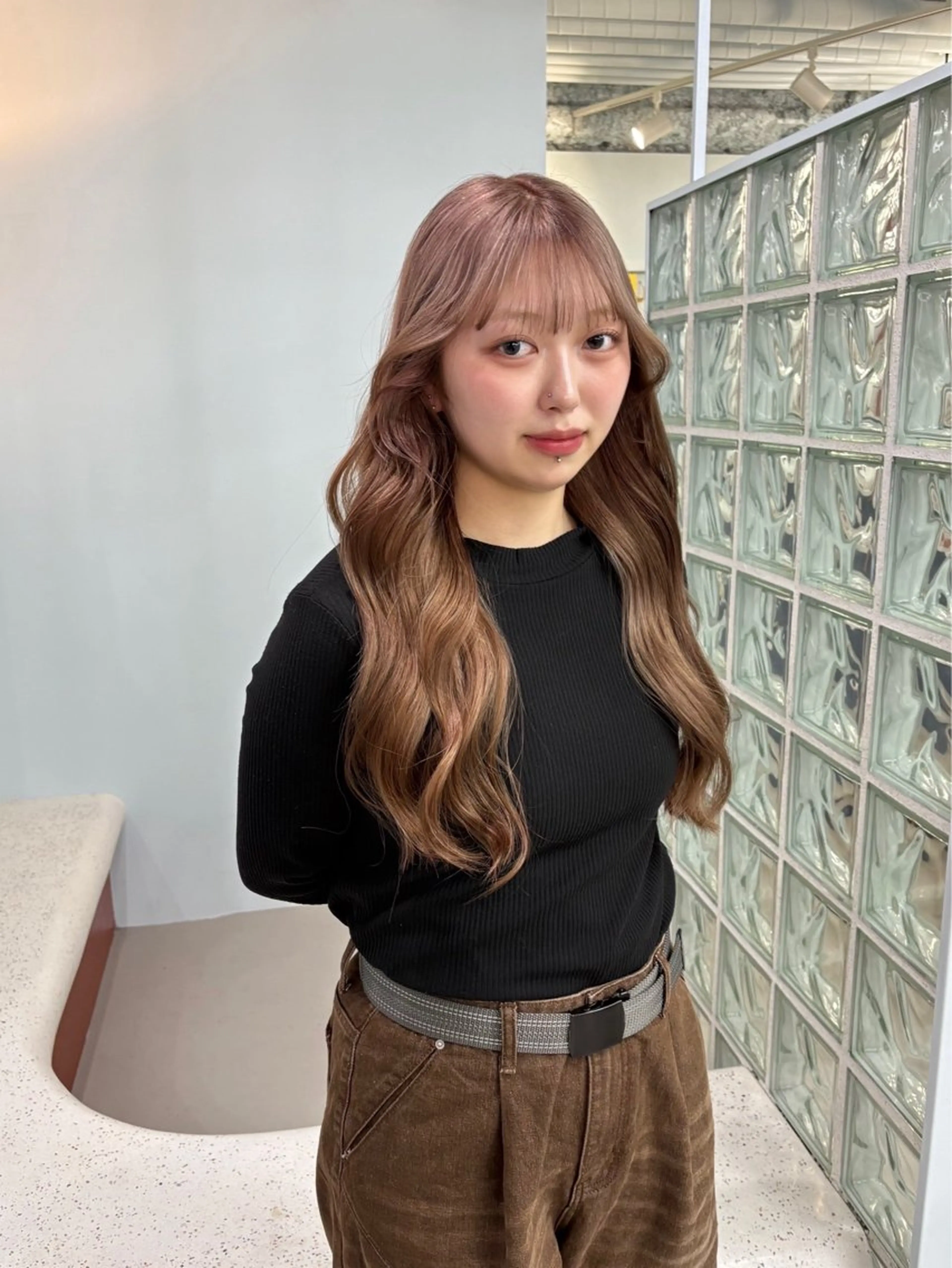 カラー ヘアカラー qulim hair所属・【qulim】松尾 香透のヘアスタイル