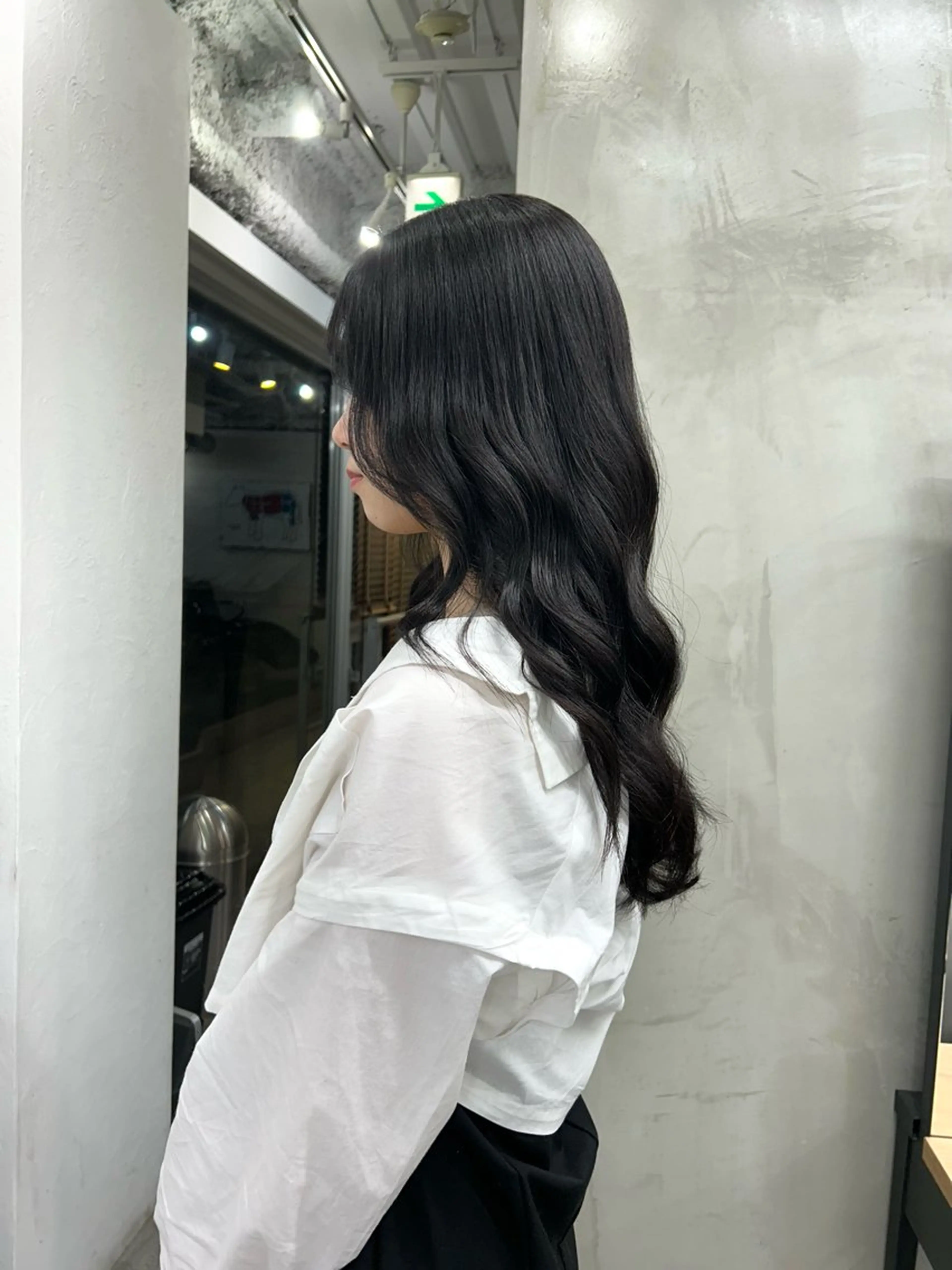 ロング ヘアカラー ﾔﾏﾅｶ ﾘﾘｶ🫐 寒色系ｶﾗｰ🫐のヘアスタイル