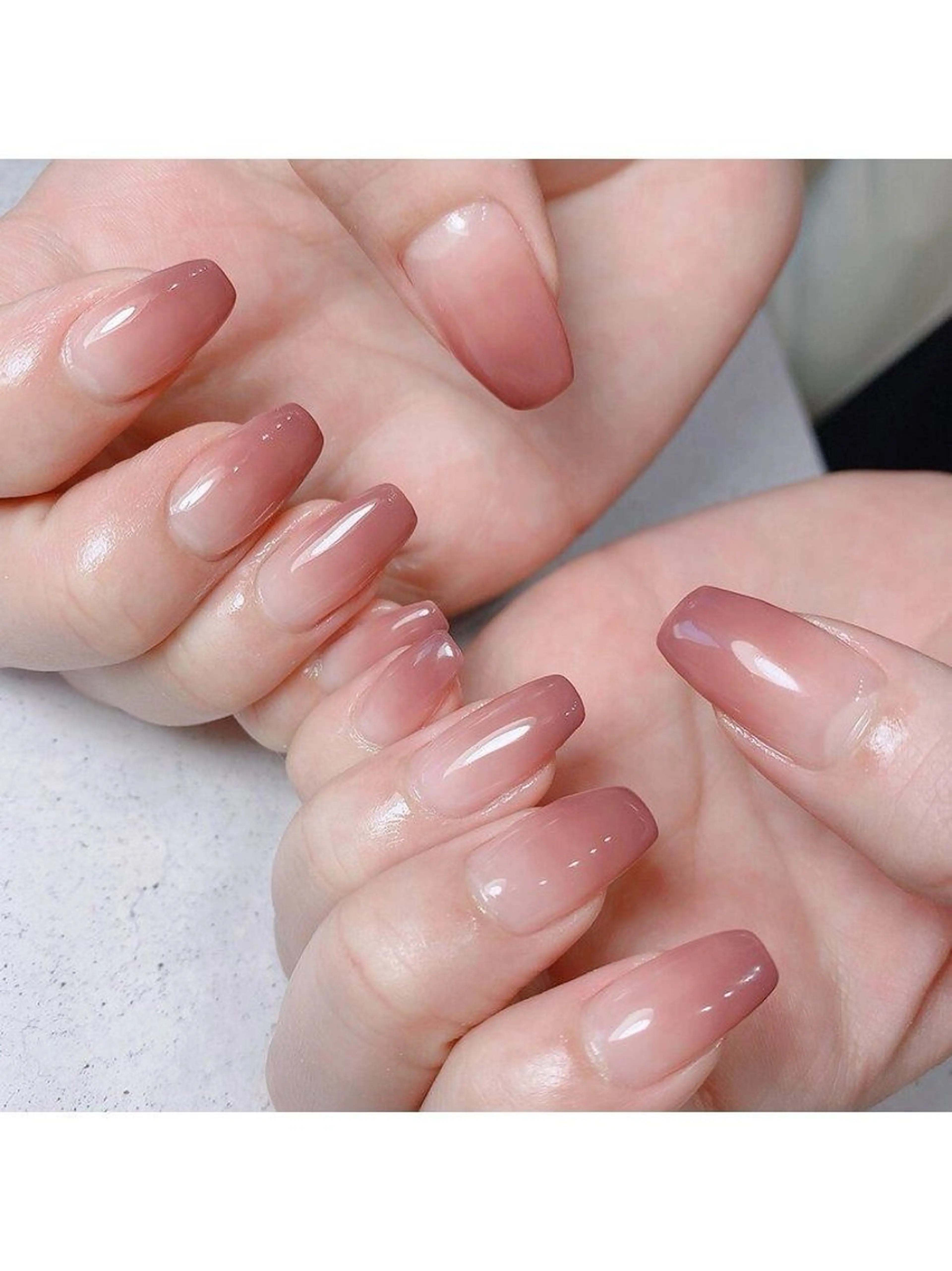 【ハンド】カラーグラデーション🌷の写真