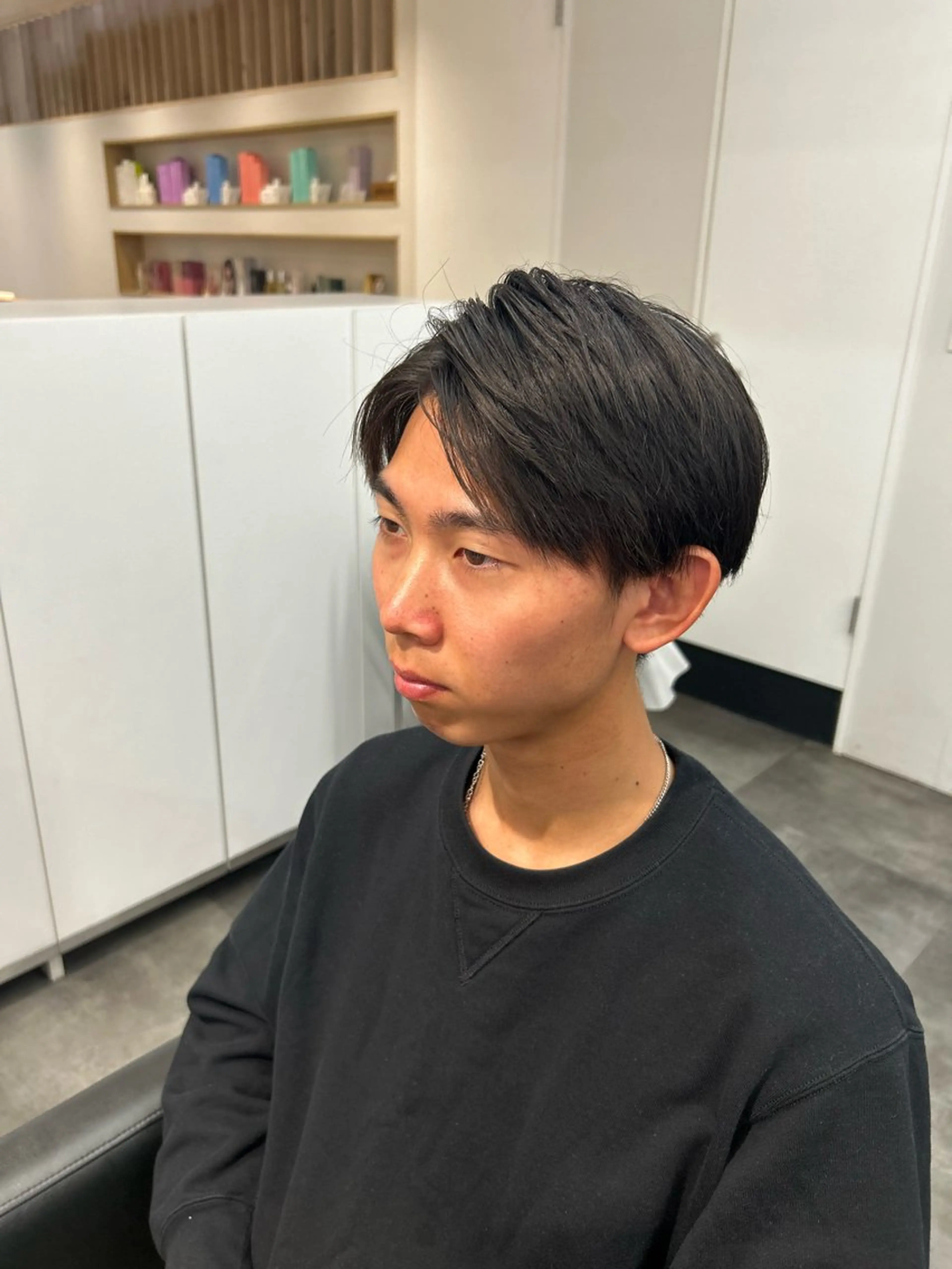 「ミニモ学割」　メンズカットの写真