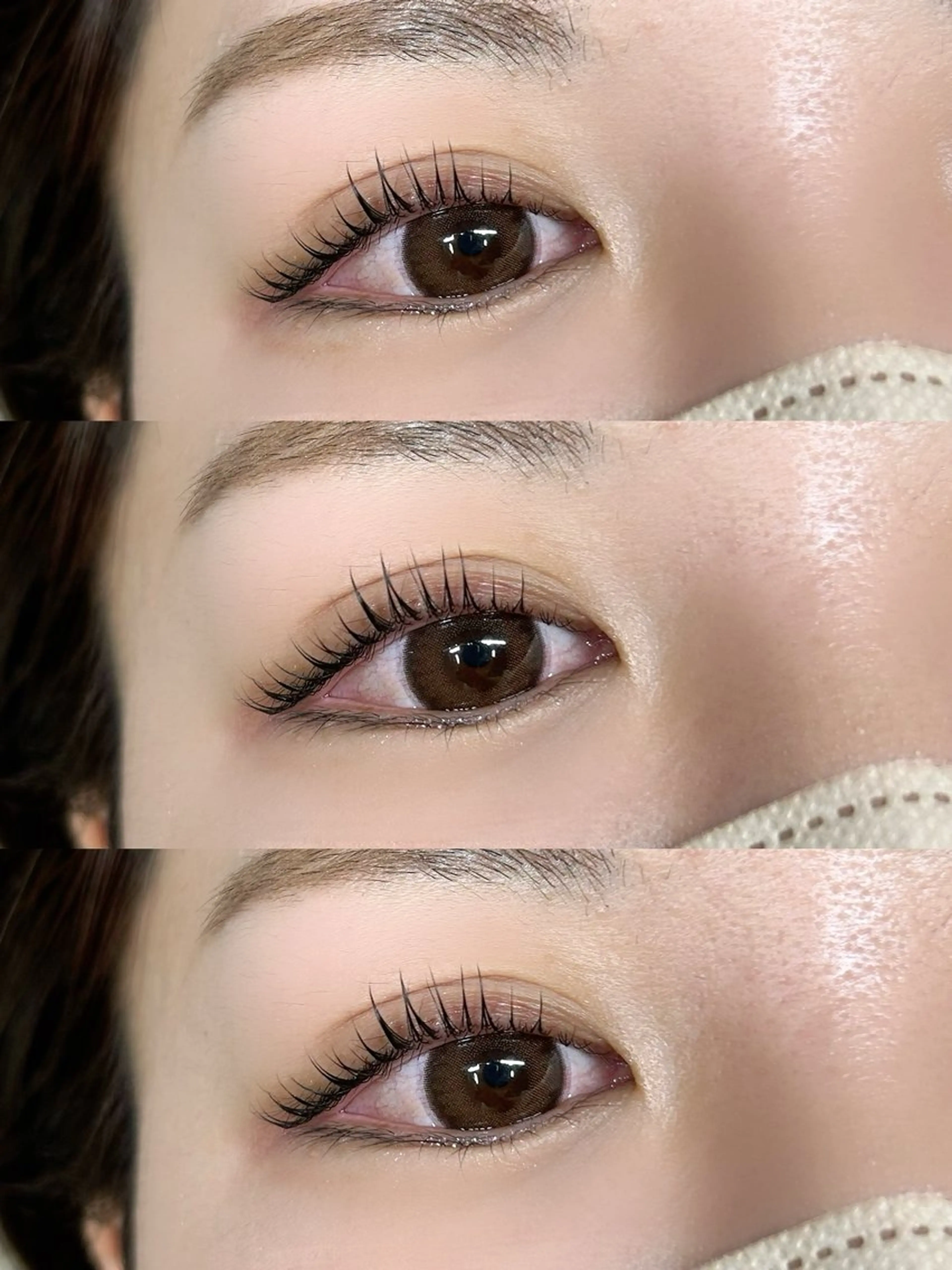 マツエク・マツパ キュート ナチュラル プラチナムドール浜松北店所属・プラチナムドール LINAのマツエク・マツパデザイン