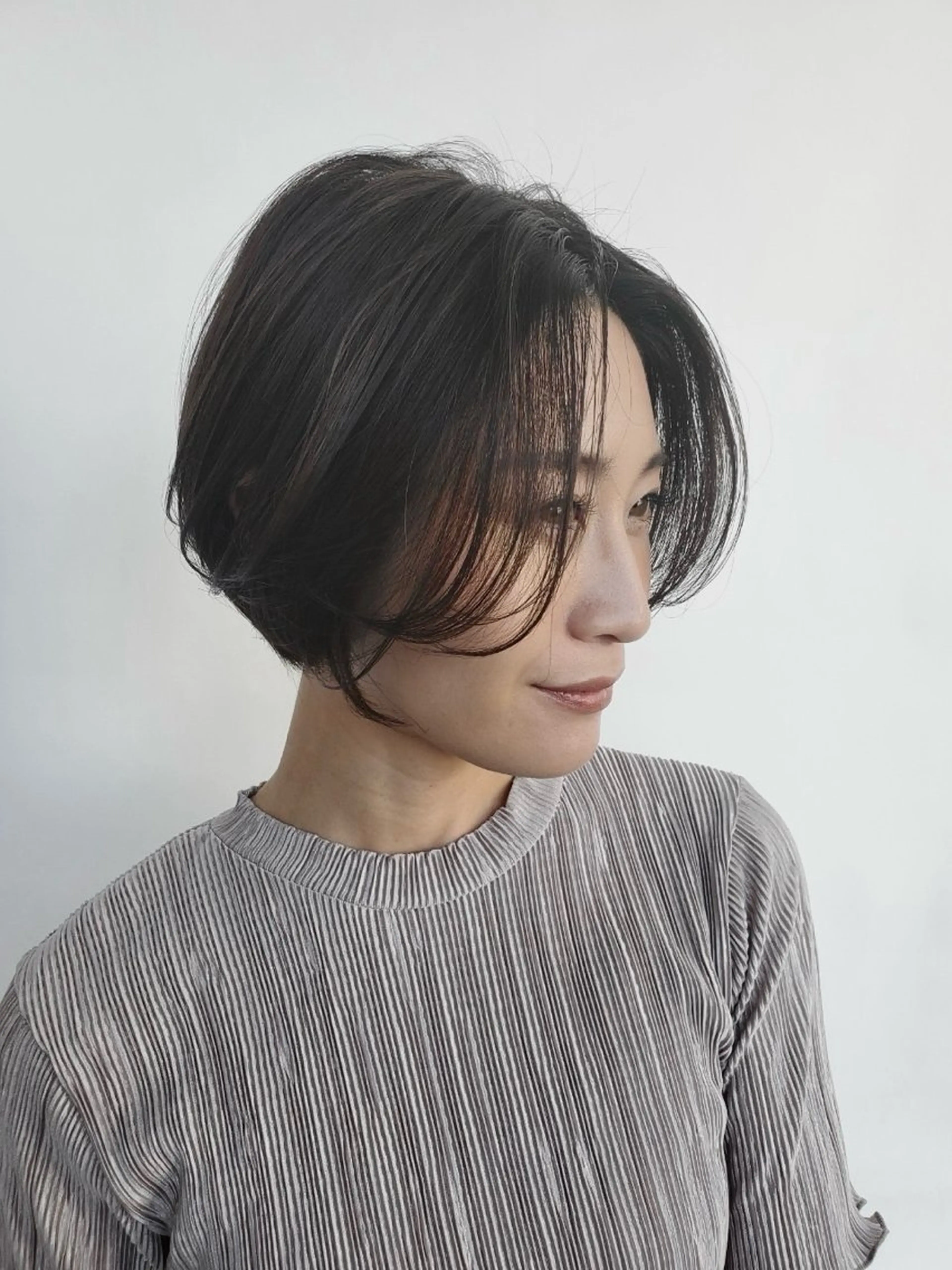 ニュアンスショート＋カラーの写真