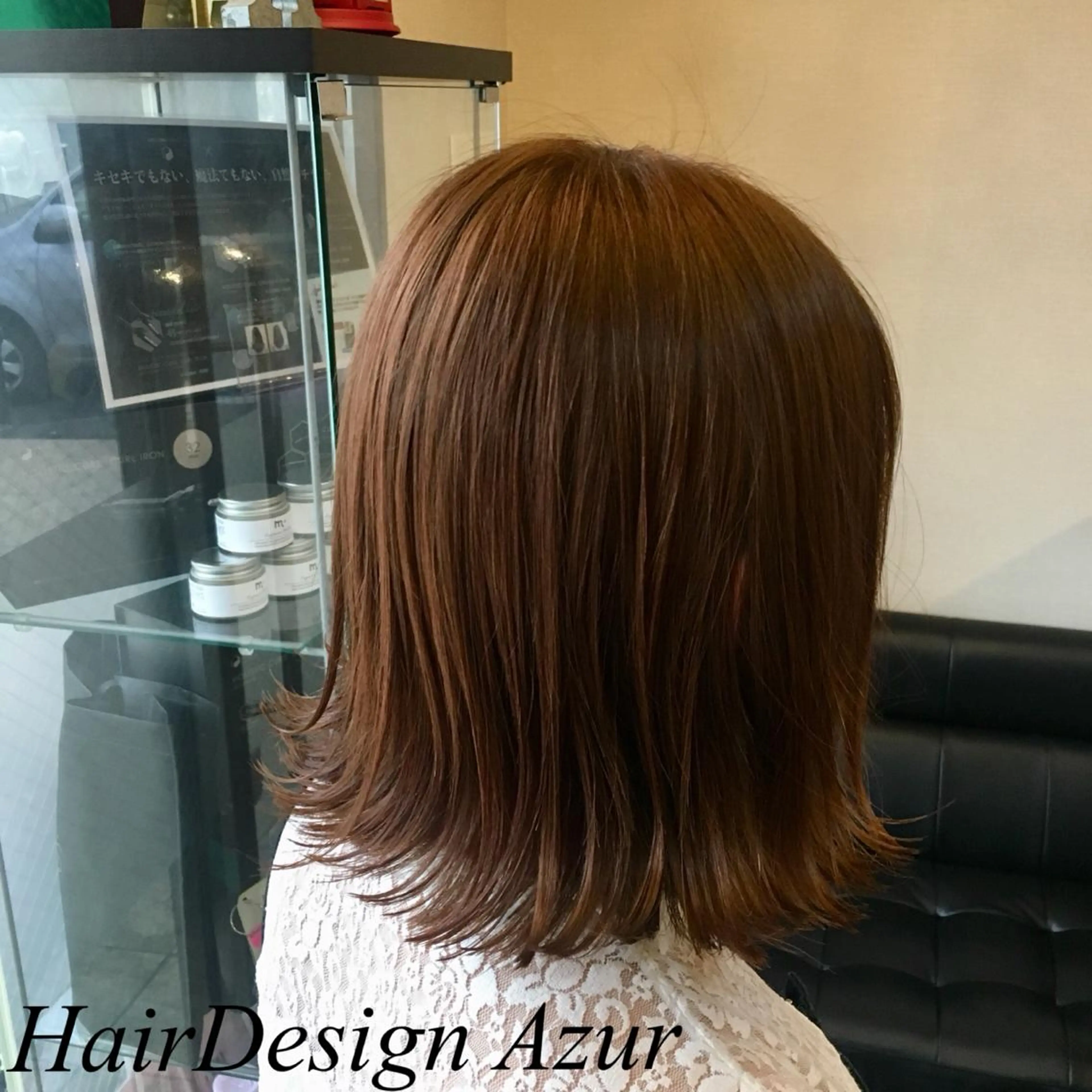 ミディアム HairDesign Azurのヘアスタイル