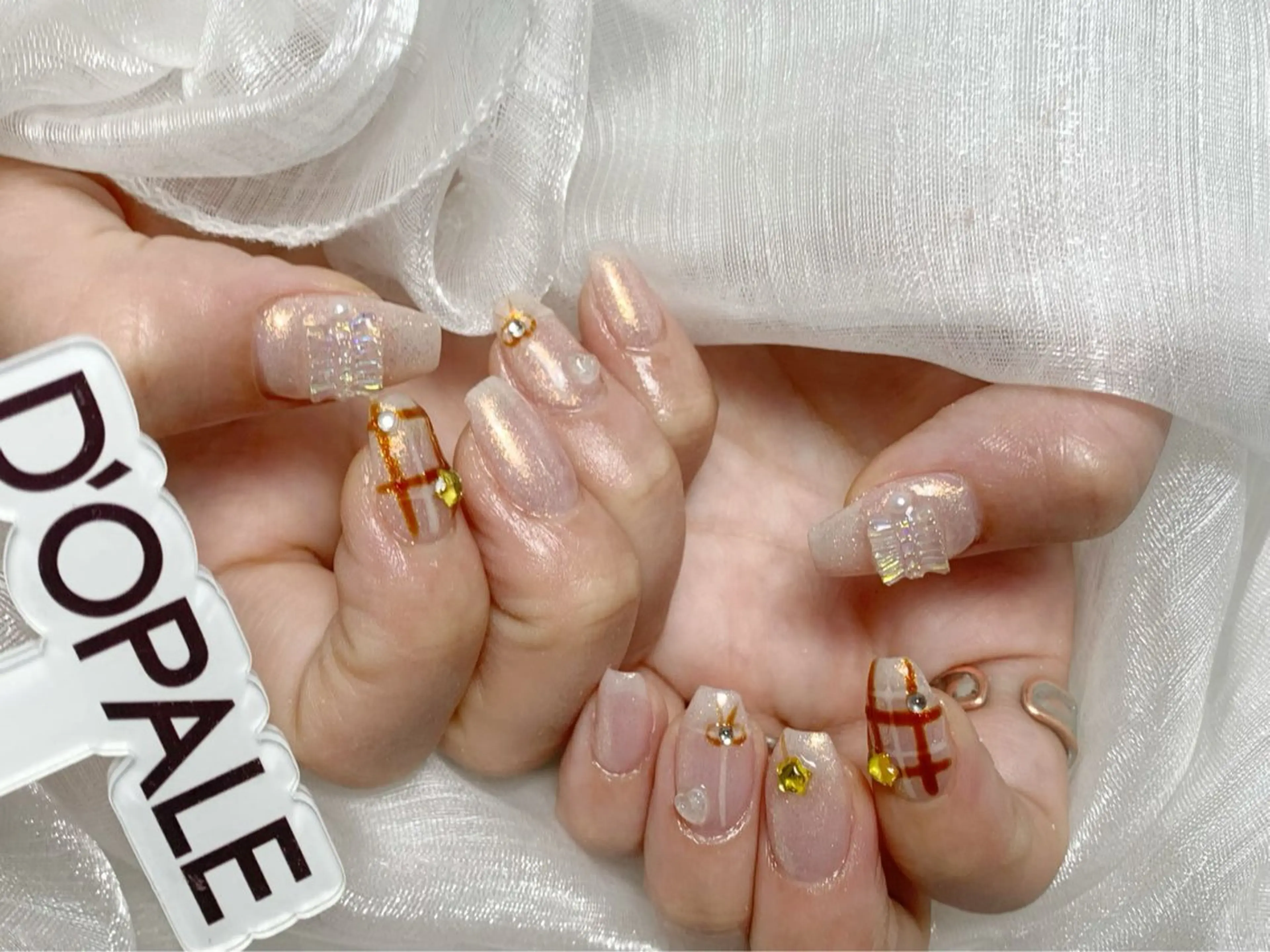 ネイル ハンドネイル D‘OPALEサロン所属・トパサロン 上野kkのネイルデザイン