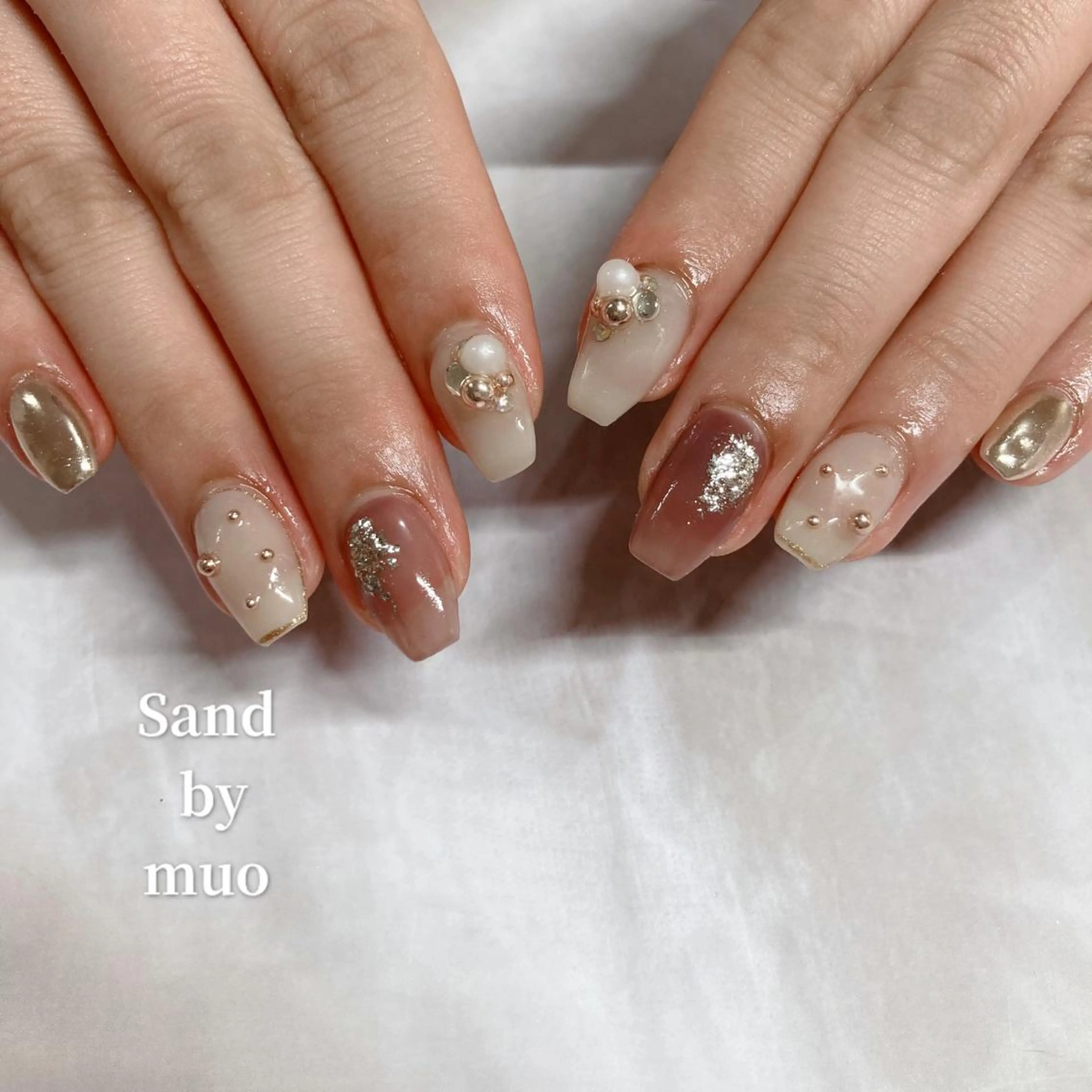 ネイル Sand by muoのネイルデザイン