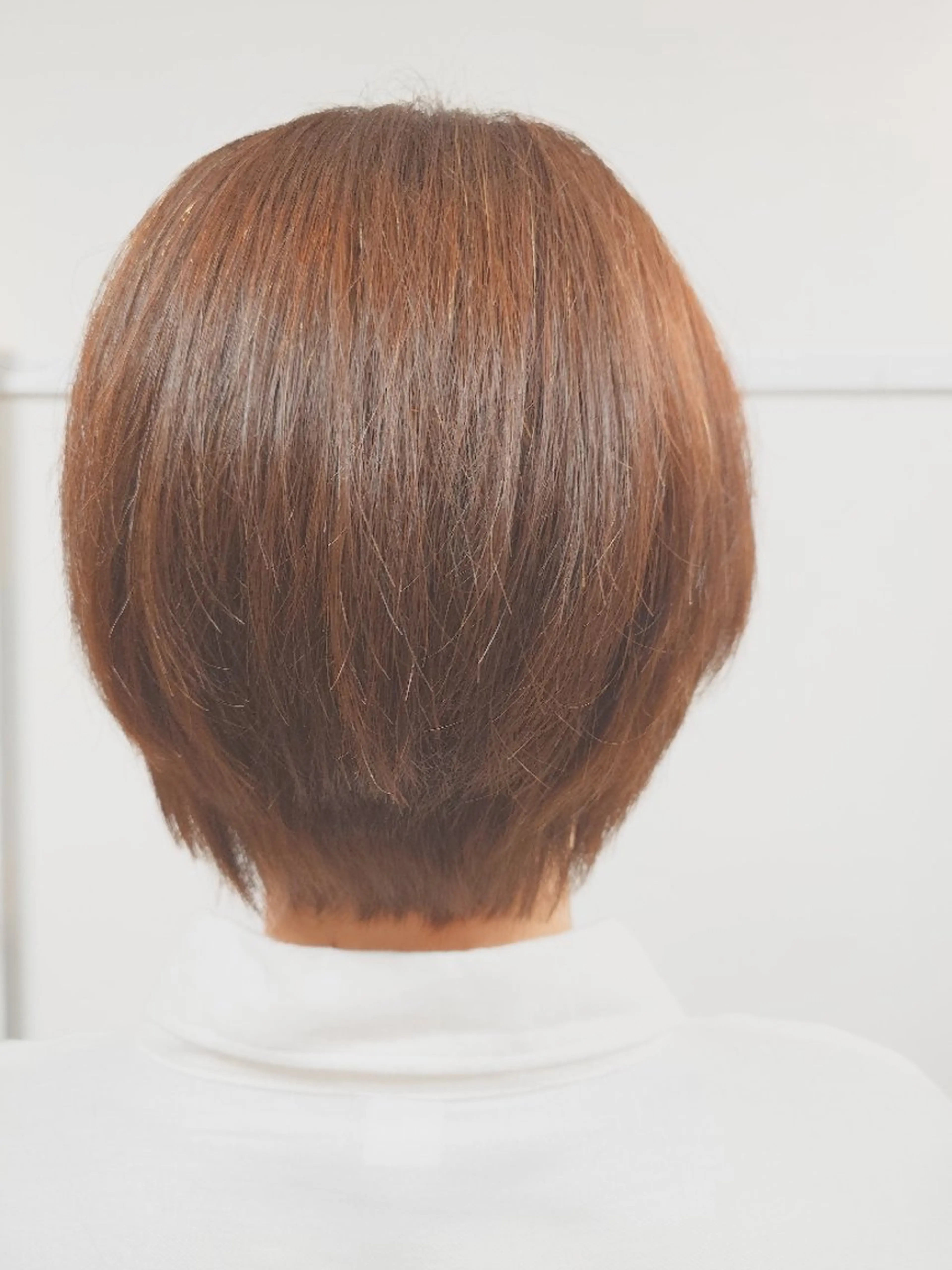 ショート 髪質改善 ショートヘア 酸性ストレート 縮毛矯正 tico 🌱shiori🌱のヘアスタイル