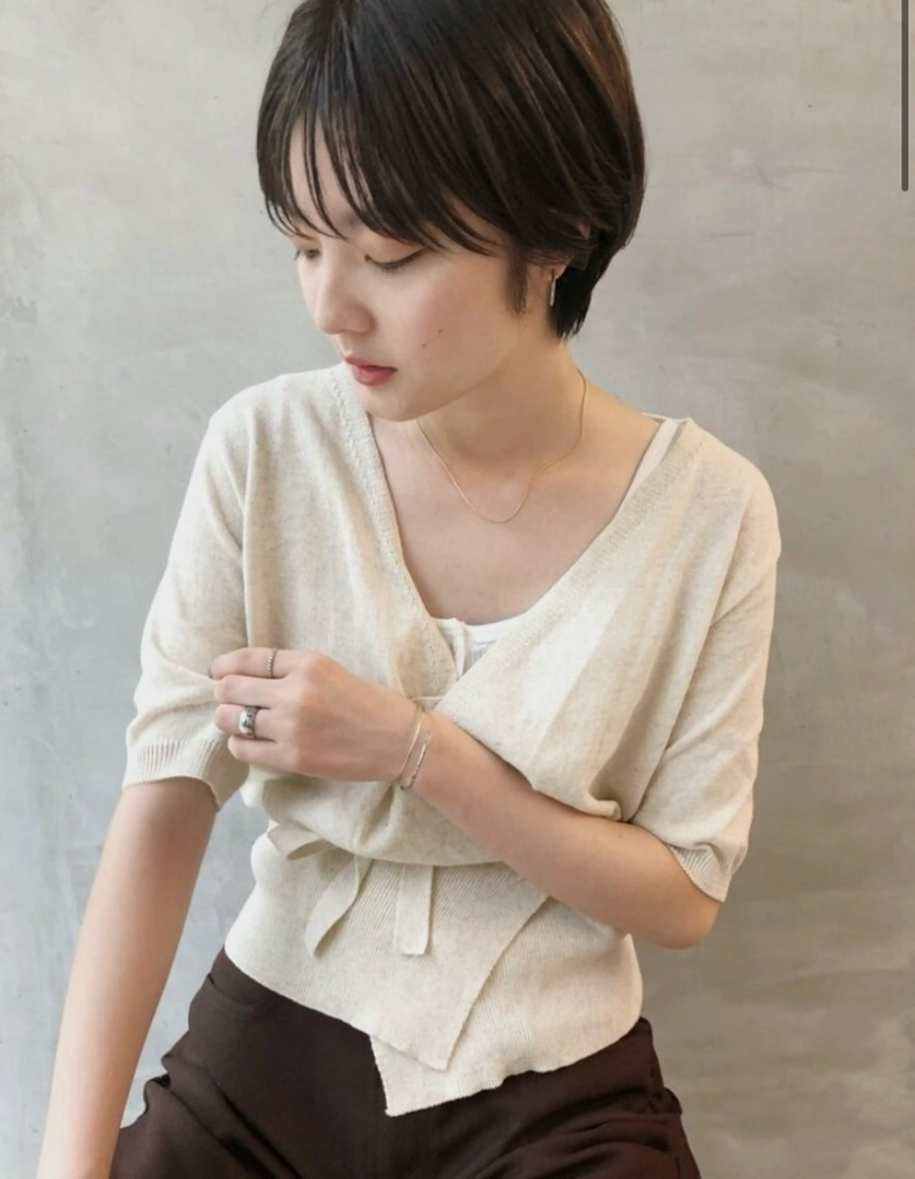 【U30】short / minibob cut ⸝⋆⸝⋆の写真