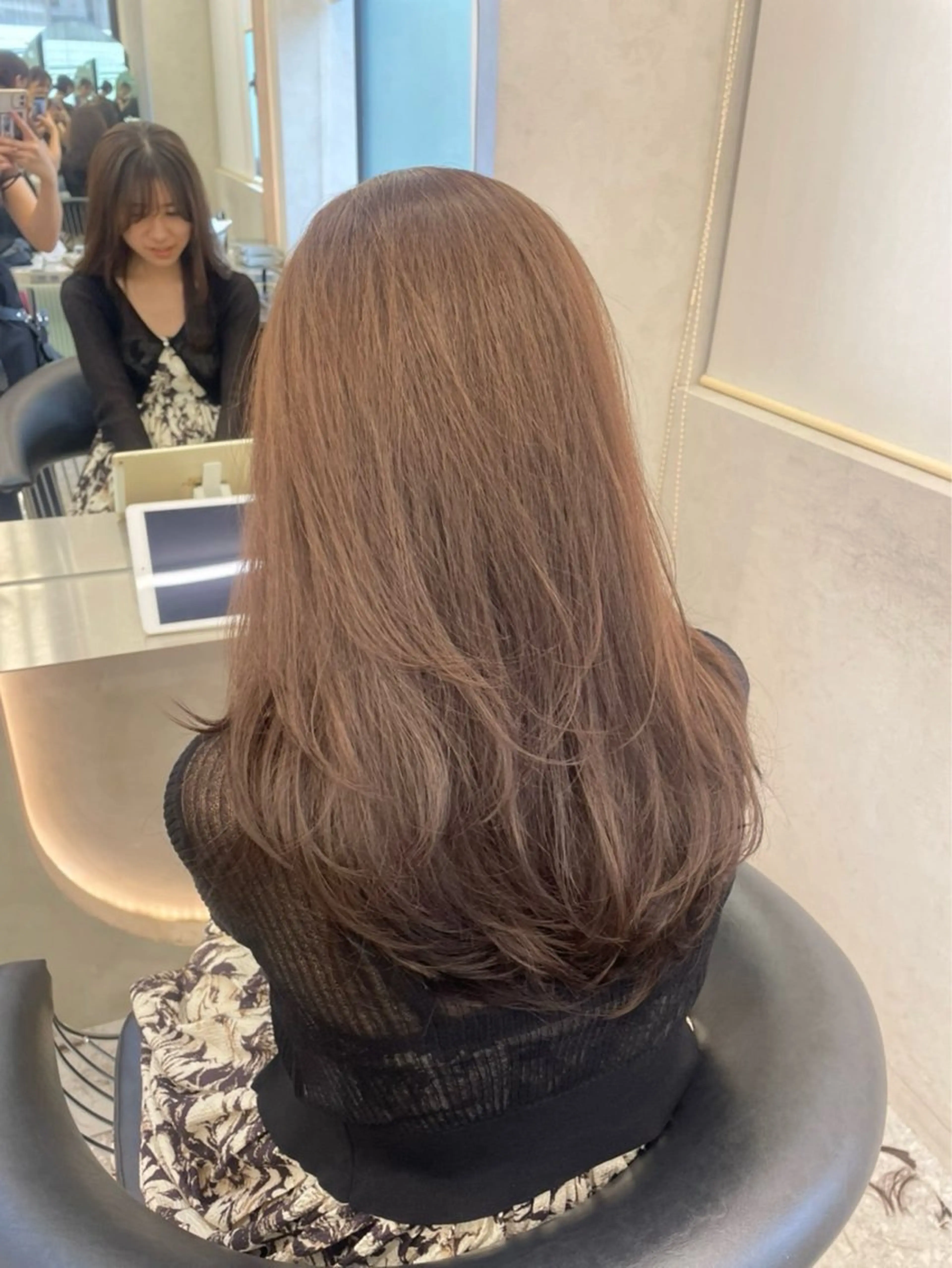ロング カット Lond Mirror所属・けいし　メンズカット ボブカットのヘアスタイル