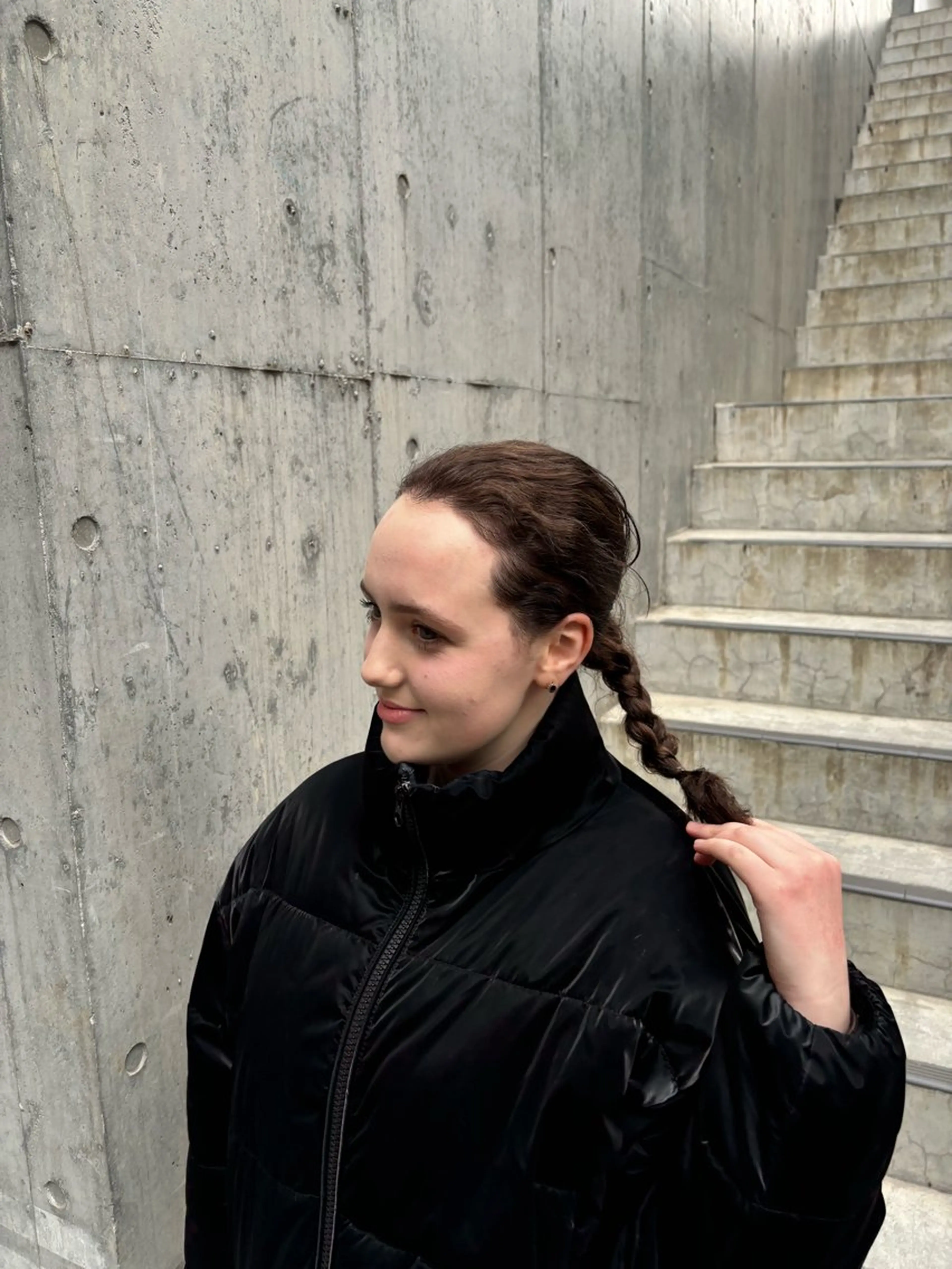セミロング カラー 外国人風カラー ヘアカラー 外国人風ベージュ ×18歳美容師ルイヤのヘアスタイル