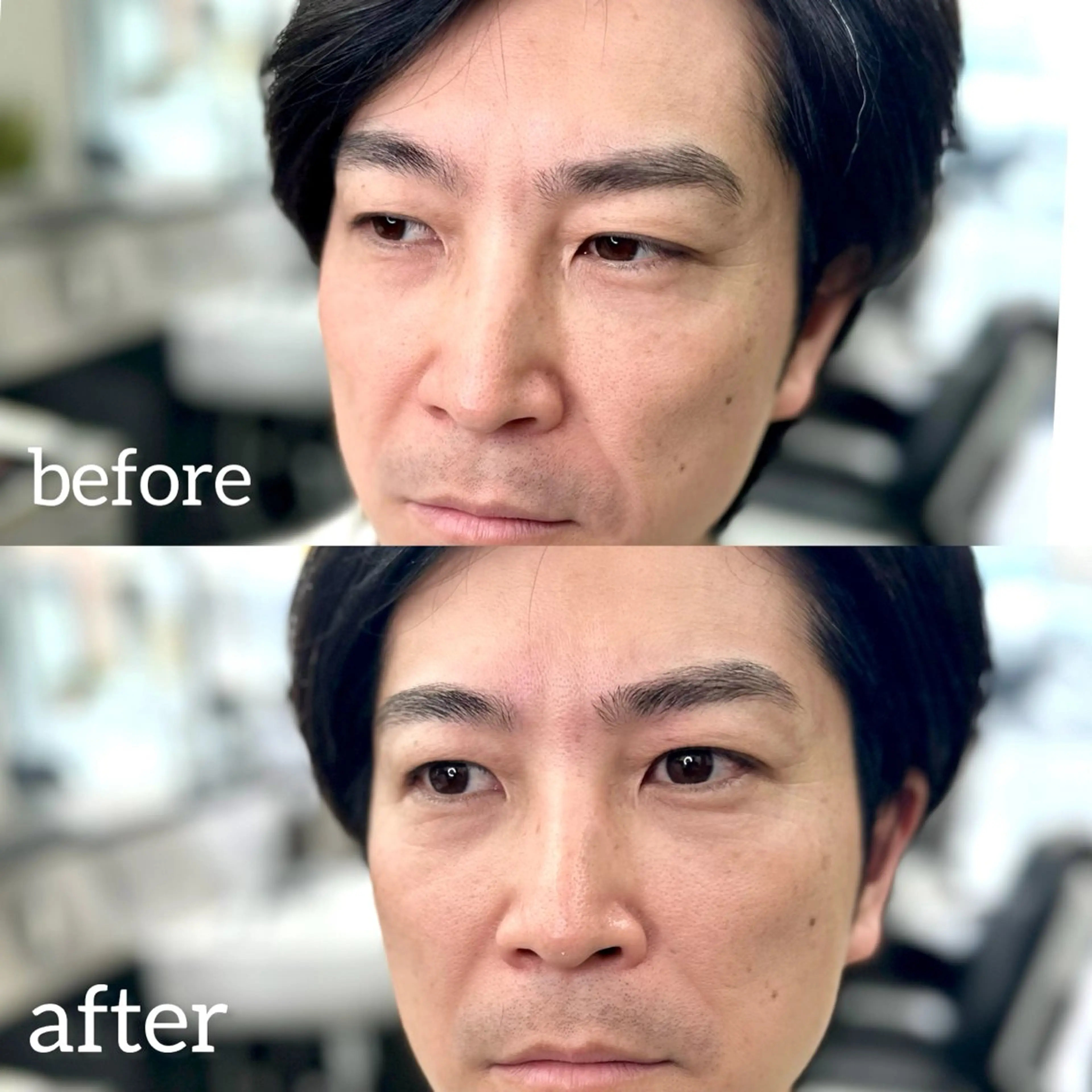 メンズ アイブロウ BARBER MIKI所属・BARBERMIKI メンズアイブロウのヘアスタイル