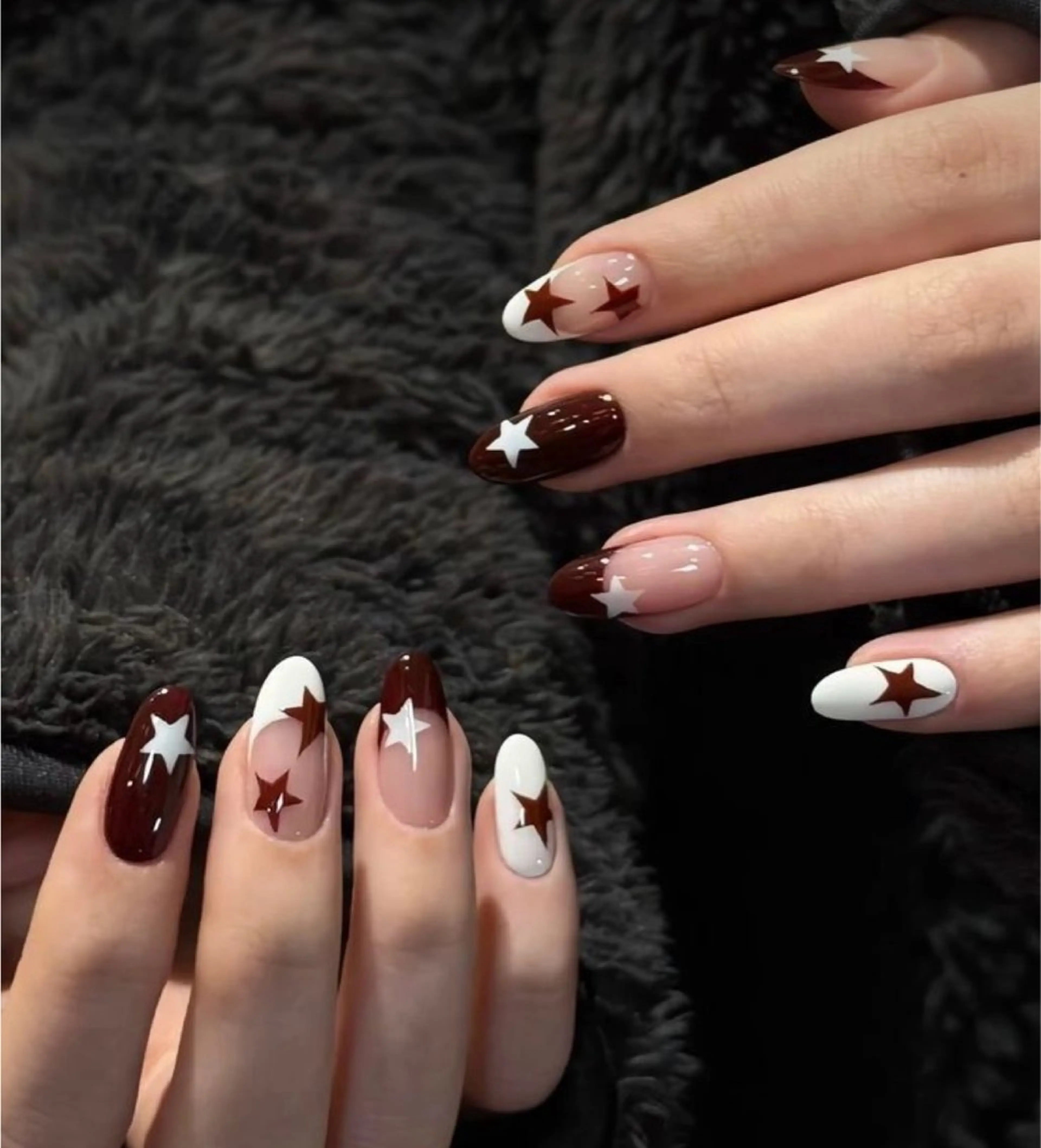 ネイル アートネイル 成人式 ジェルネイル ニュアンスネイル 夏ネイル ハンドネイル Jenn Nail_ ヘビのネイルデザイン