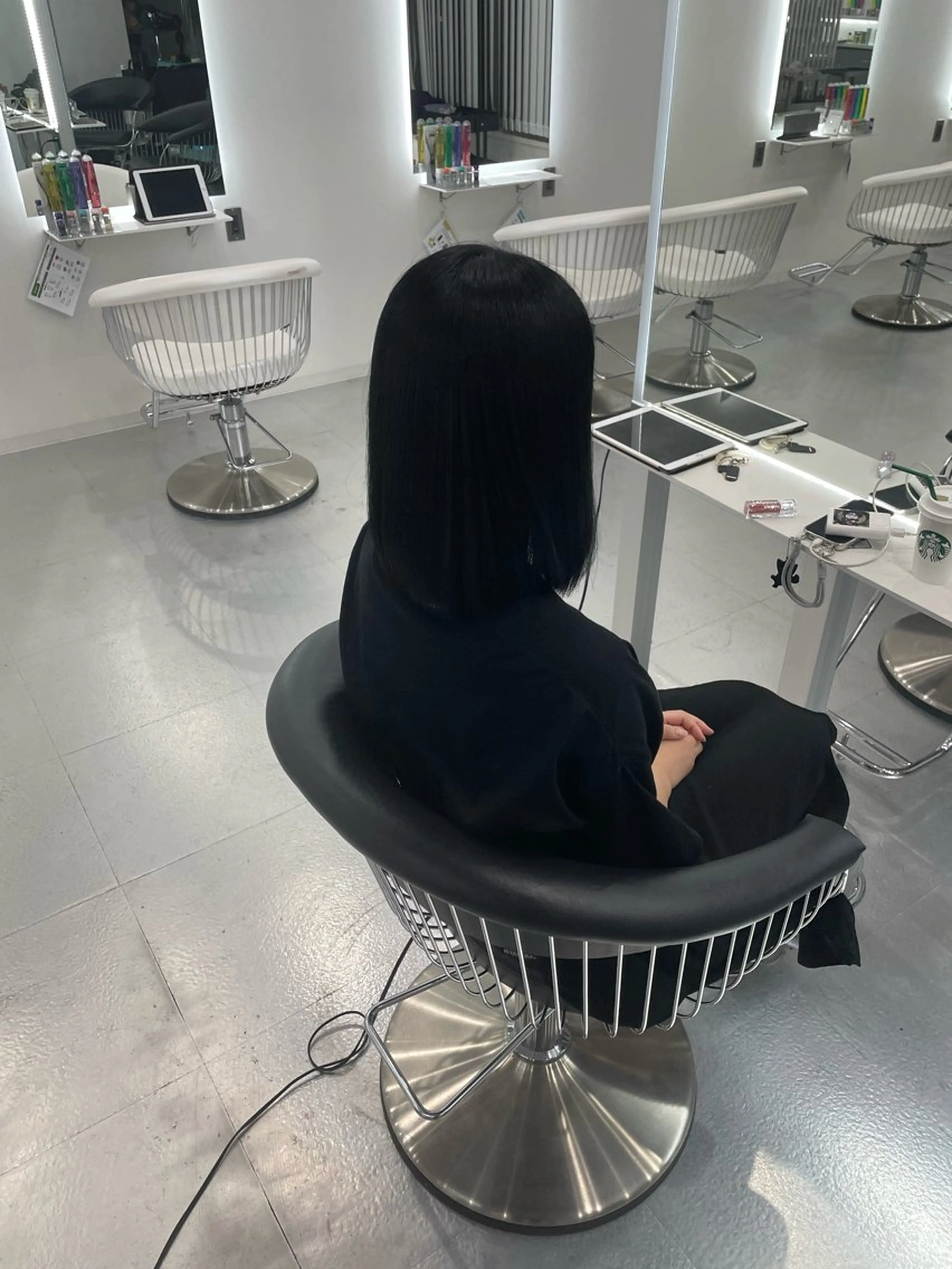 カラー 野崎 孝章のヘアスタイル