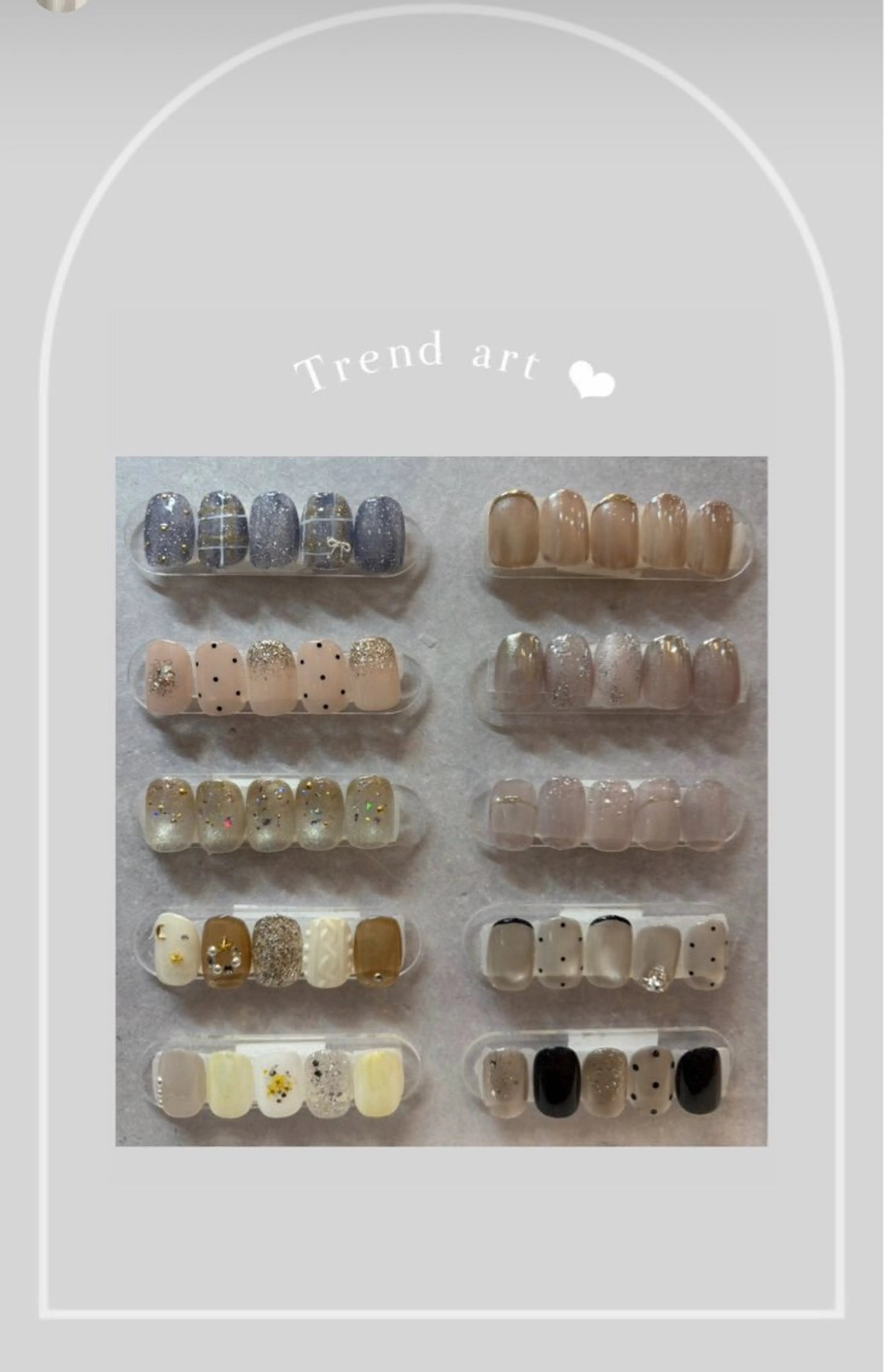 ネイル ハンドネイル Angelica 小関のネイルデザイン