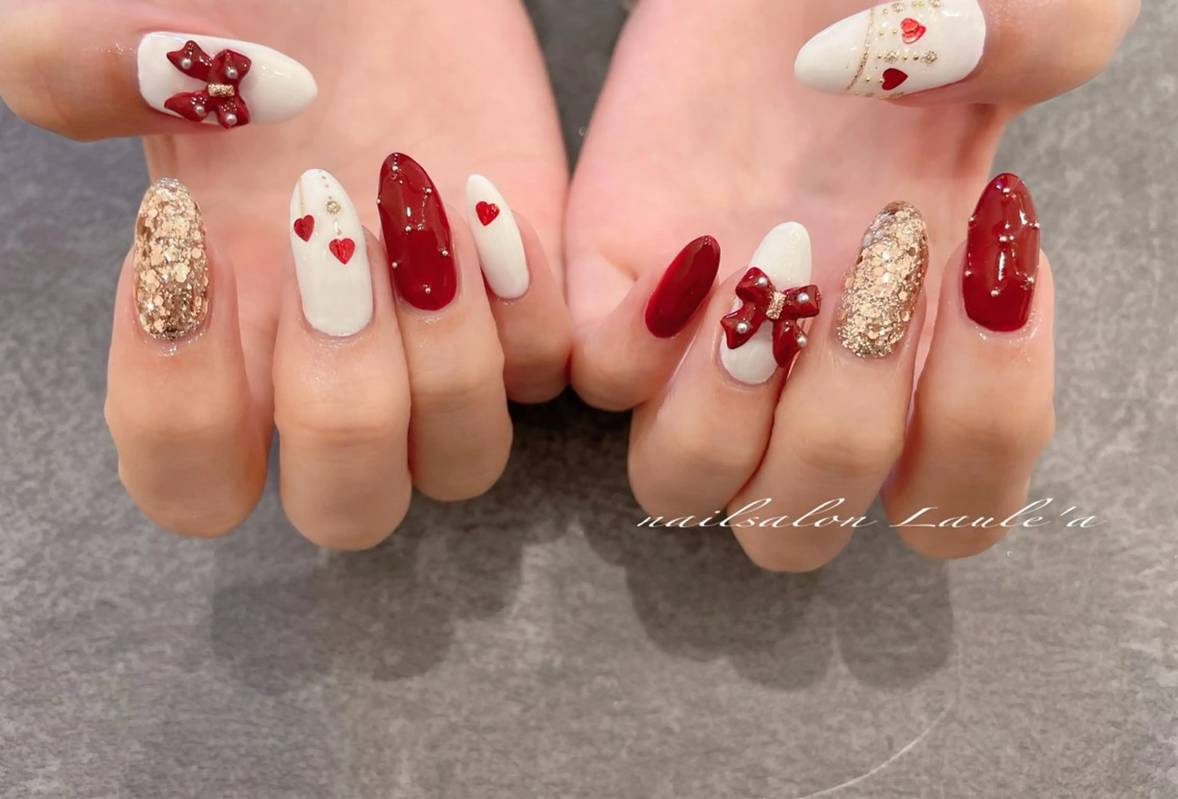 ネイル ハンドネイル nailsalon Laule'aのネイルデザイン
