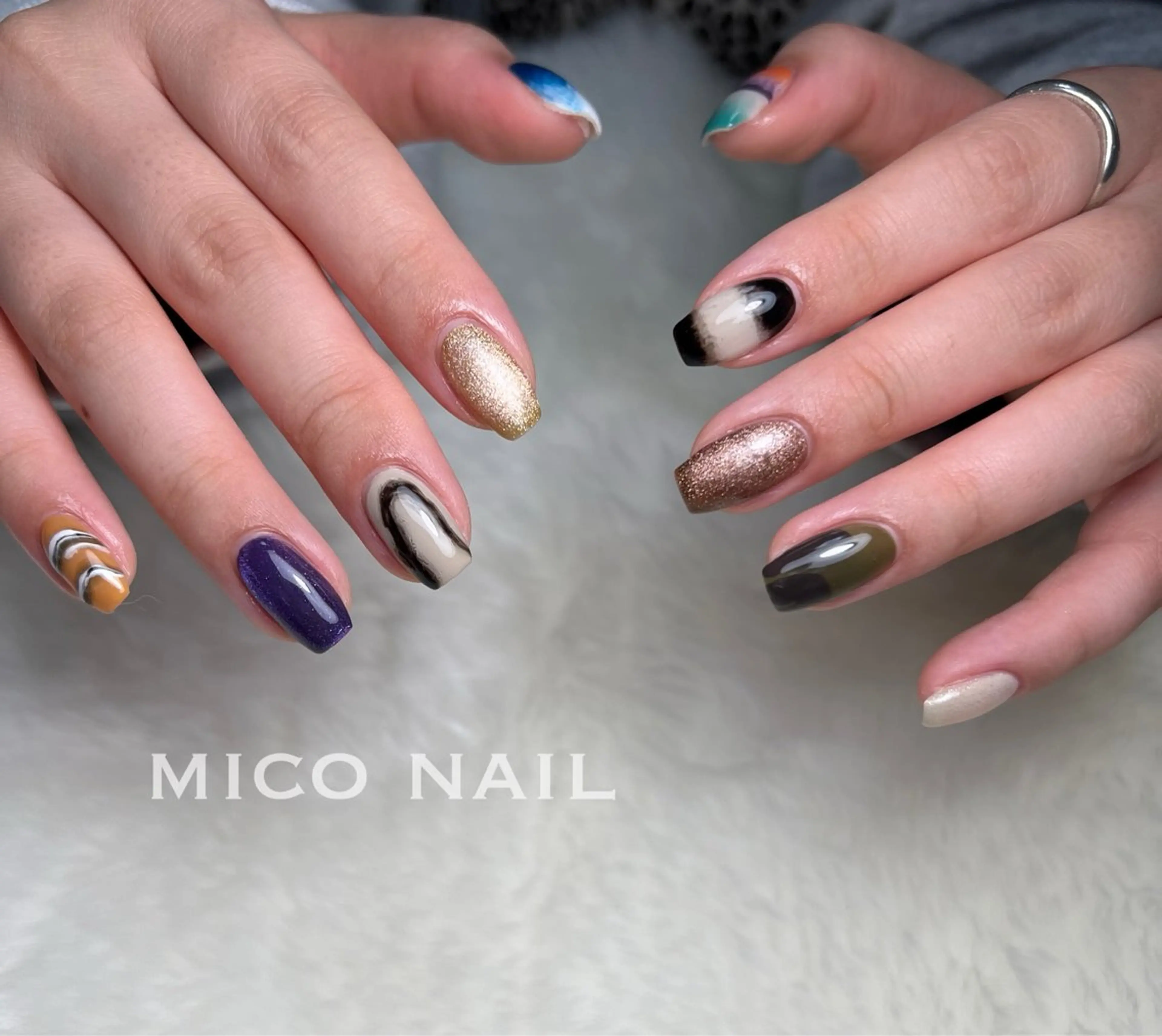 ネイル ハンドネイル mico nailのネイルデザイン