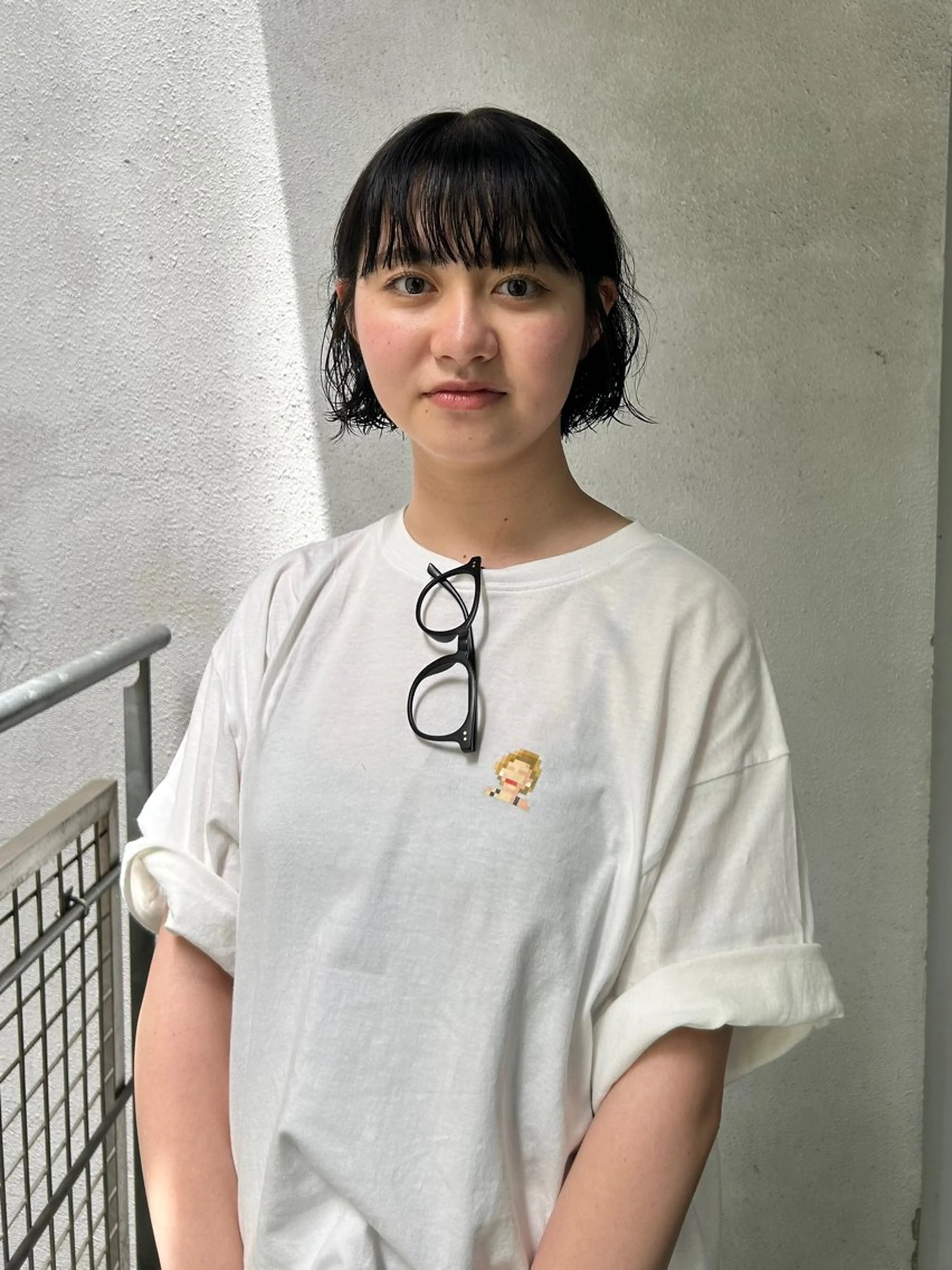 ショート カット パーマ トリートメント 鳥海 海のヘアスタイル