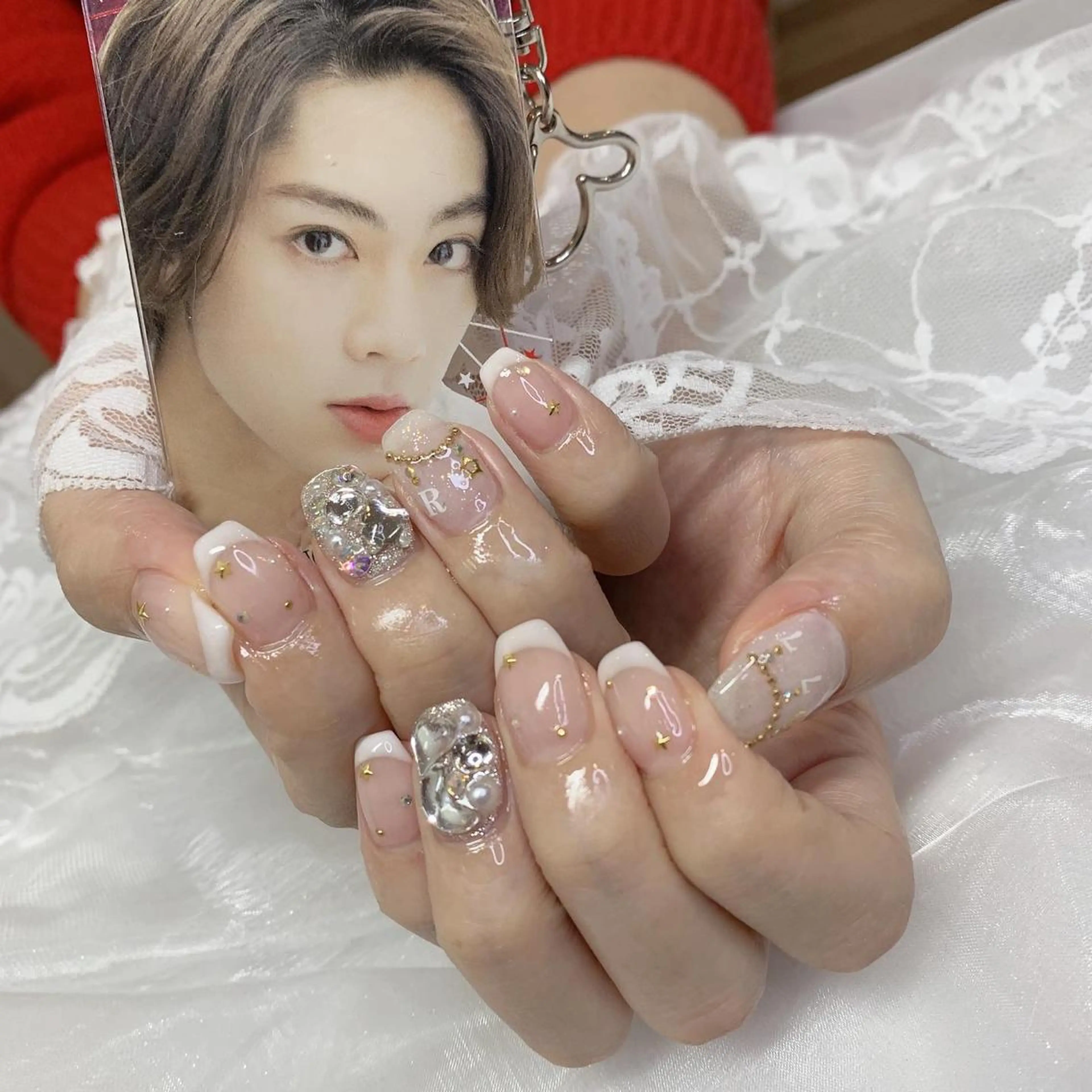 ネイル ハンドネイル La neige* yuki 🥯🍑のネイルデザイン