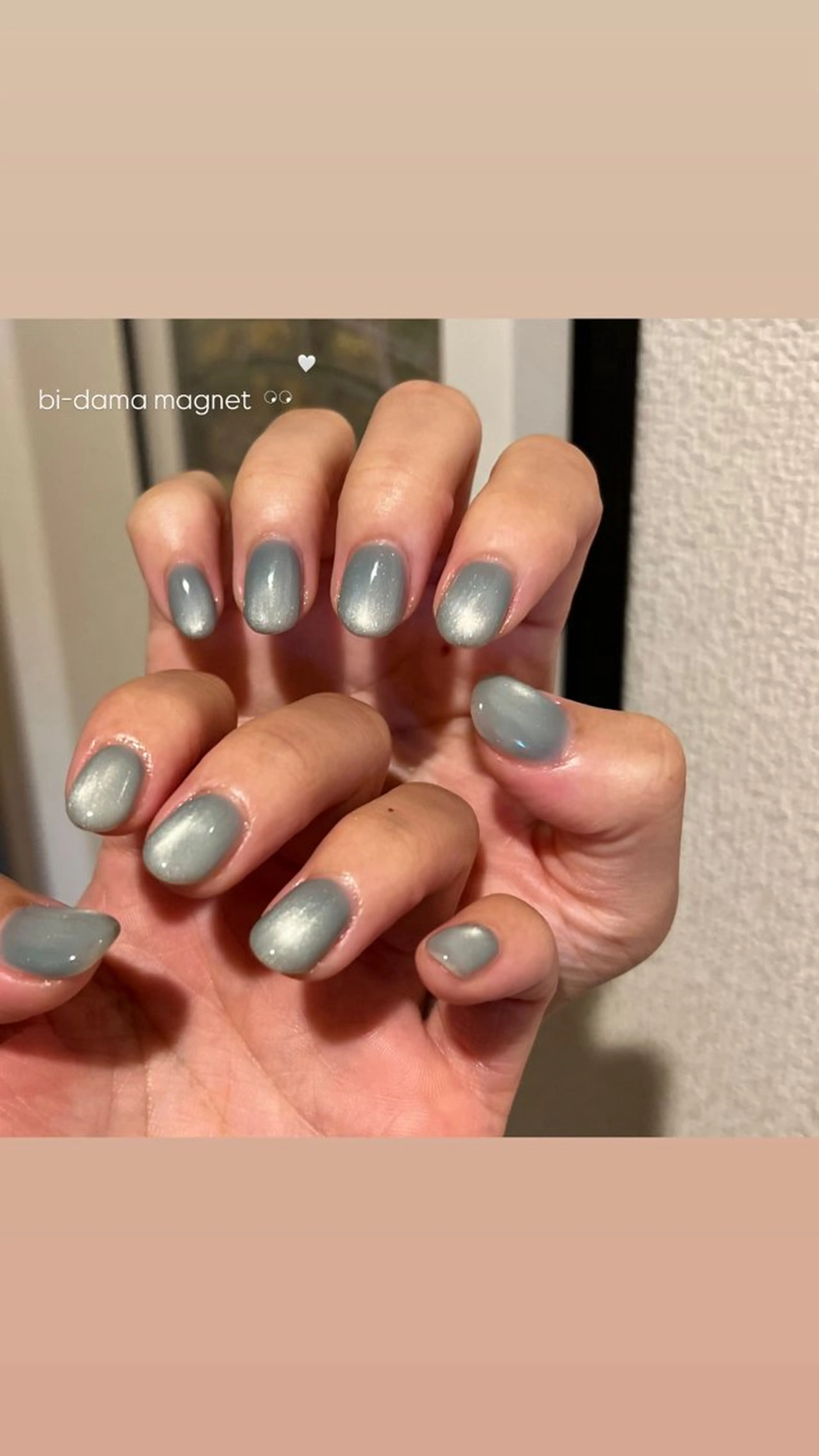 ネイル 氷ネイル・うるうるネイル マグネットネイル ビー玉ネイル ハンドネイル Nail Salon&School REPLENDA所属・REPLENDA/ azusa(石井梓)のネイルデザイン