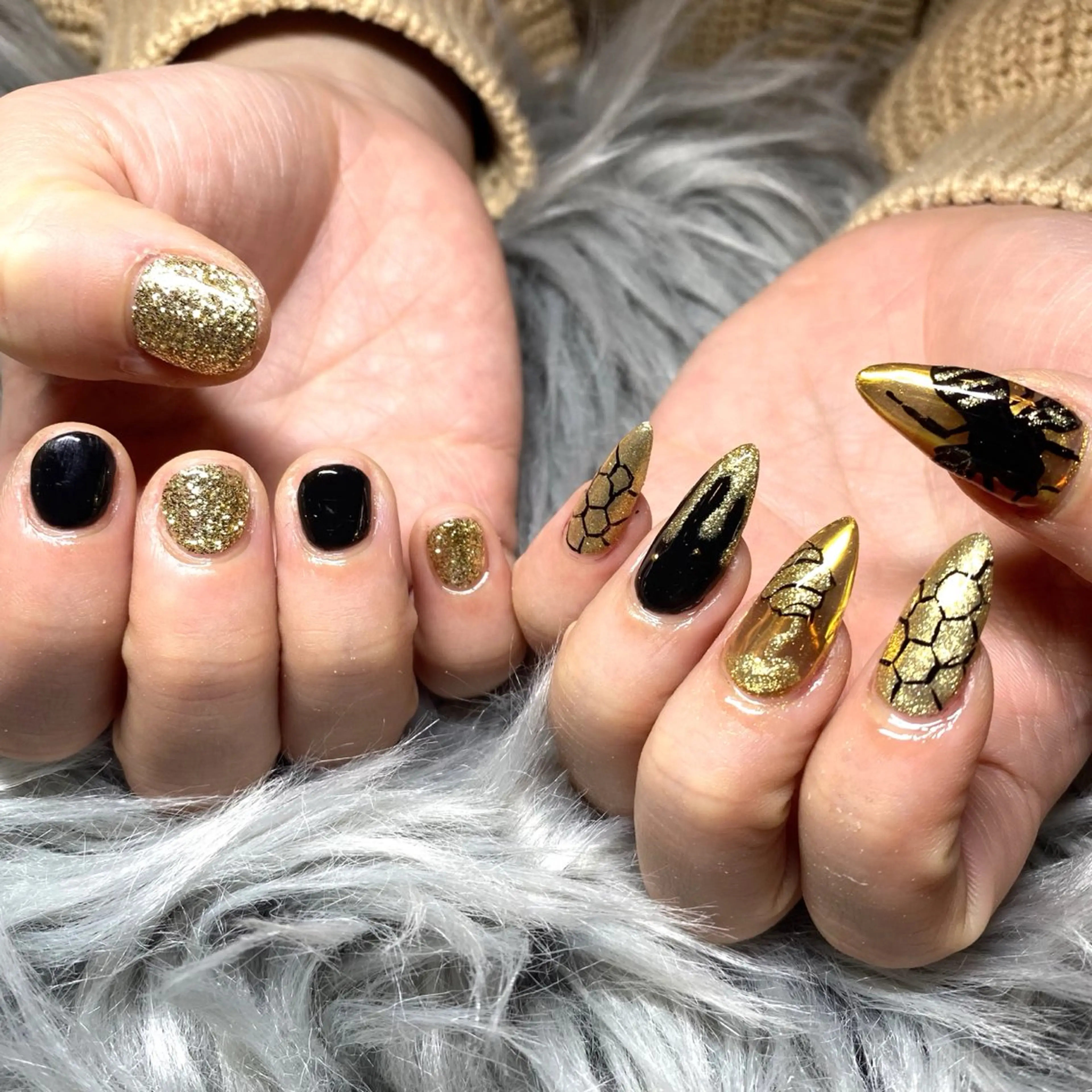 ネイル ショートネイル Nails VINATI所属・ササキスズナ Jr.ネイリストのネイルデザイン