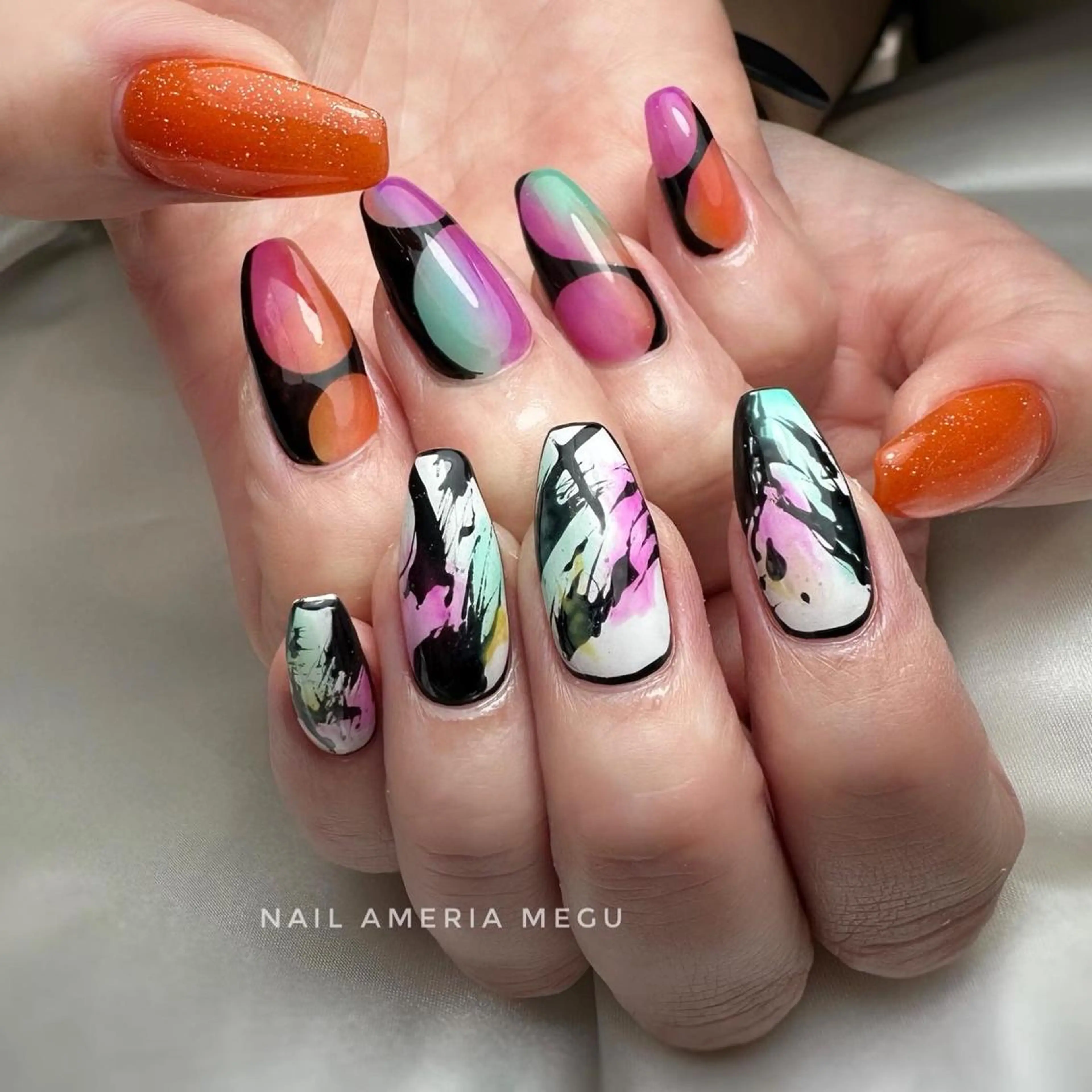ネイル ハンドネイル Nail ameria megu所属・ameria meguのネイルデザイン