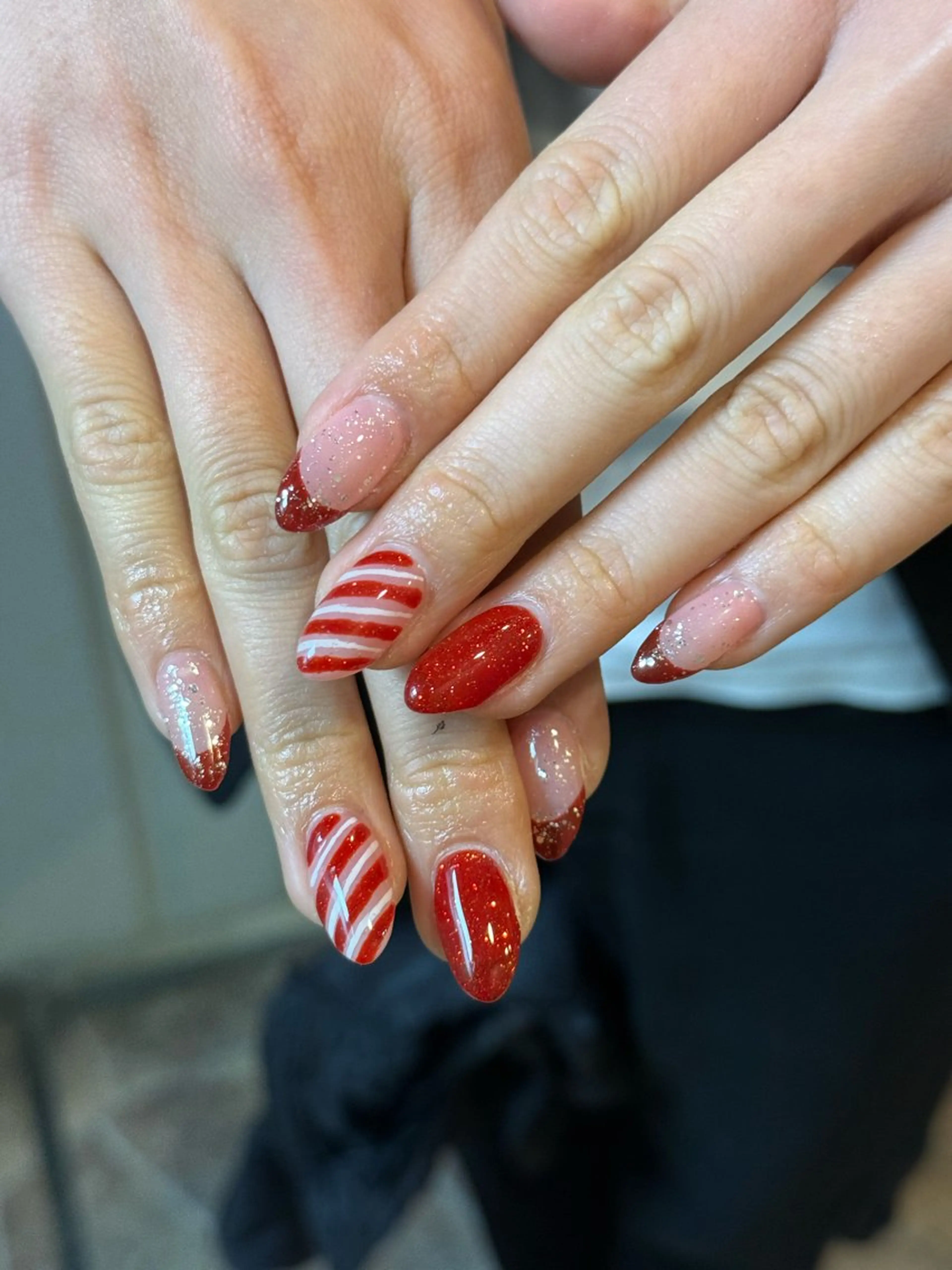 ネイル 冬ネイル クリスマス ハンドネイル WOLTOKYO渋谷 yunaのネイルデザイン