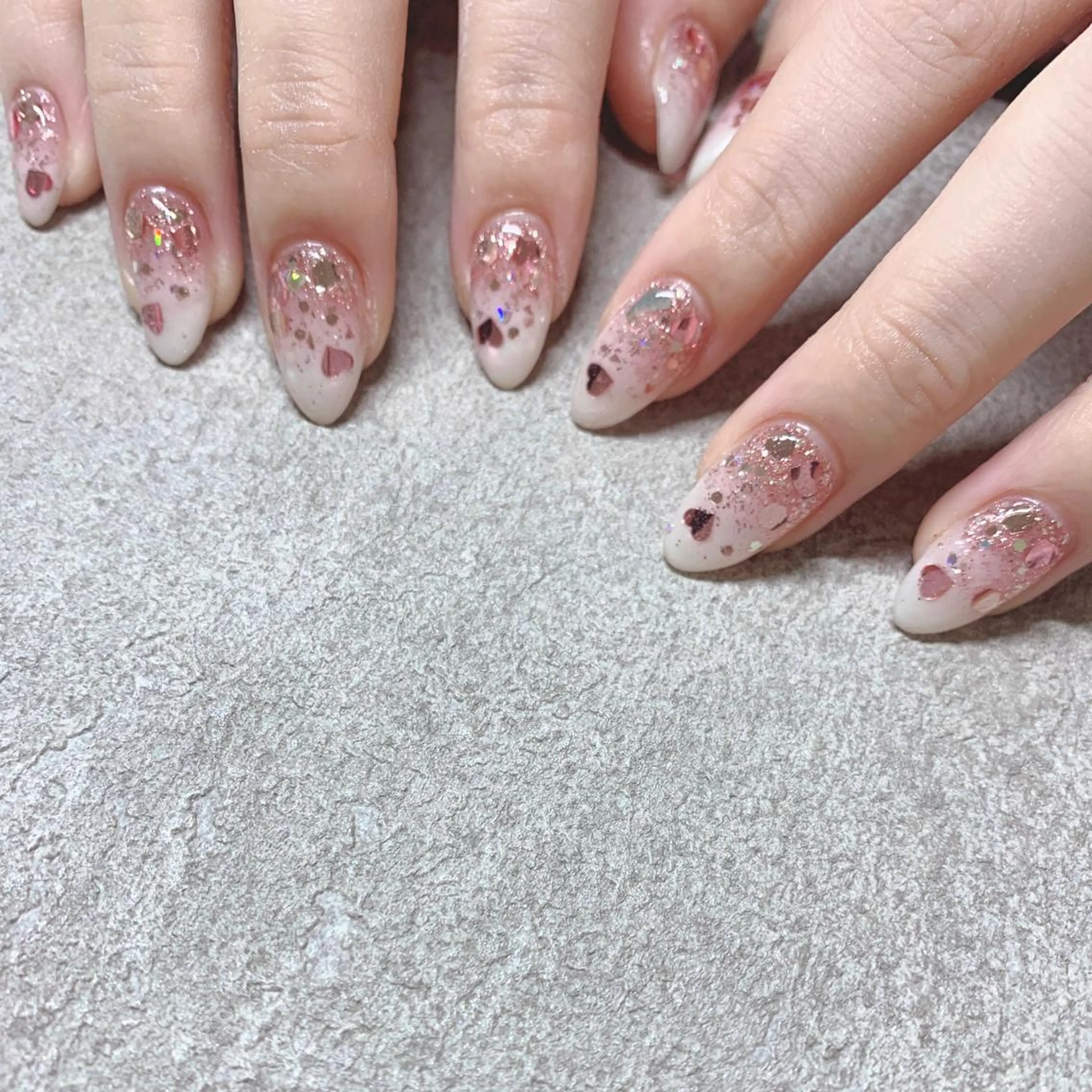 カラー ネイル ハンドネイル Cozy_ ilumのネイルデザイン