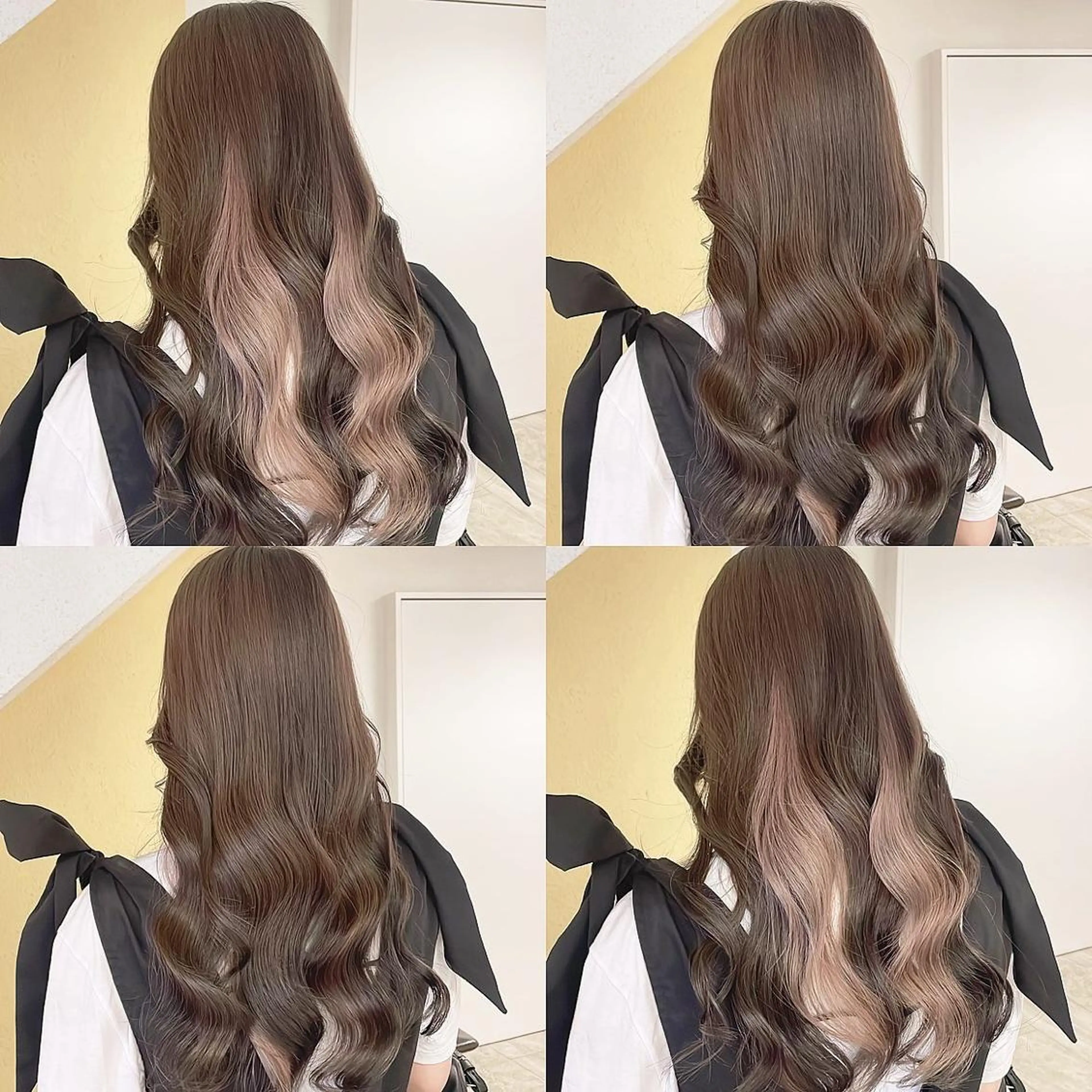 カラー ヘアカラー トリートメント 渋谷:インナーカラー ／🍒エリカ🍒のヘアスタイル