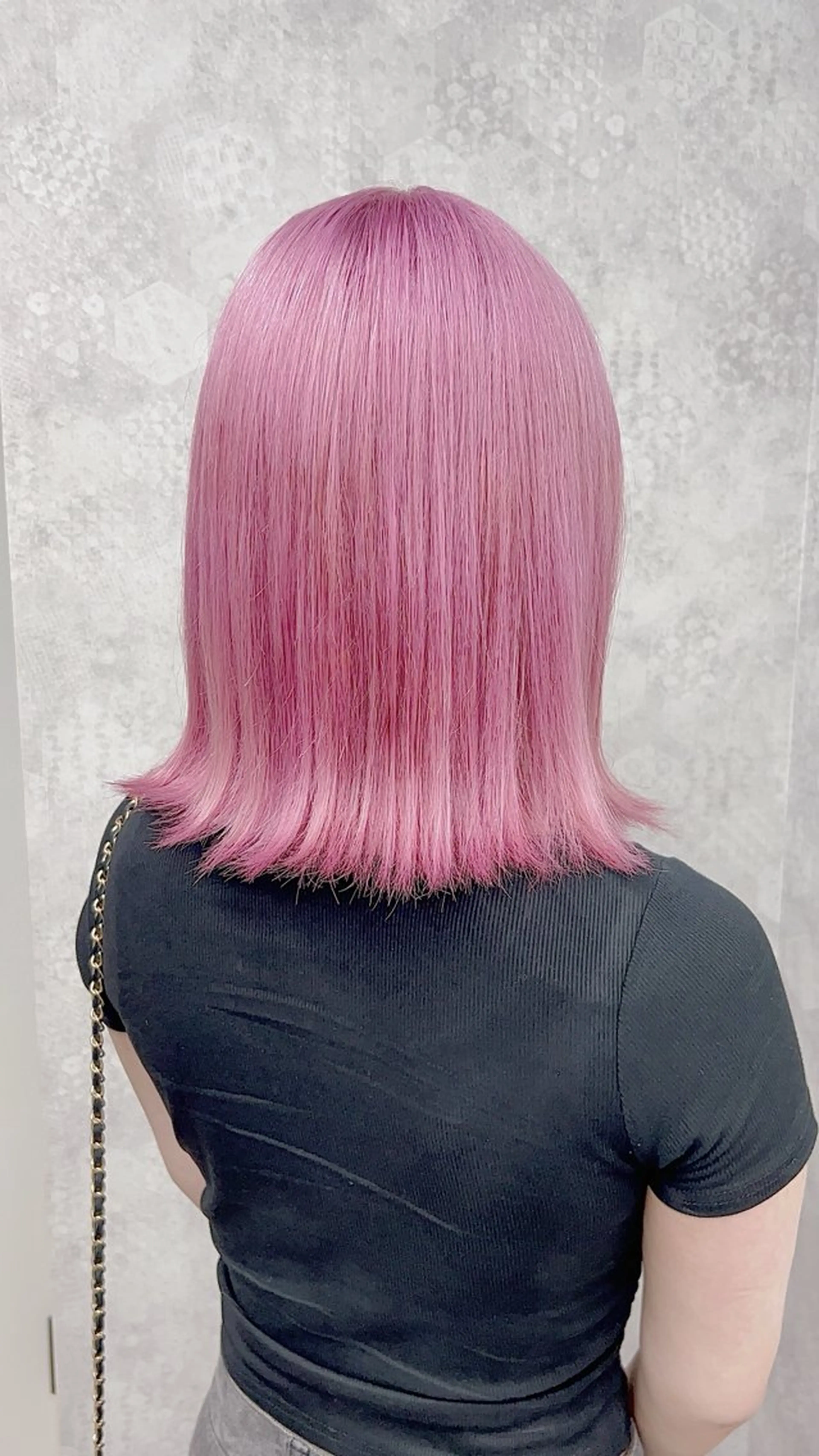 ロング カラー ヘアカラー トリートメント 💕誰より可愛い💕 ピンク🎀YUUKAのヘアスタイル