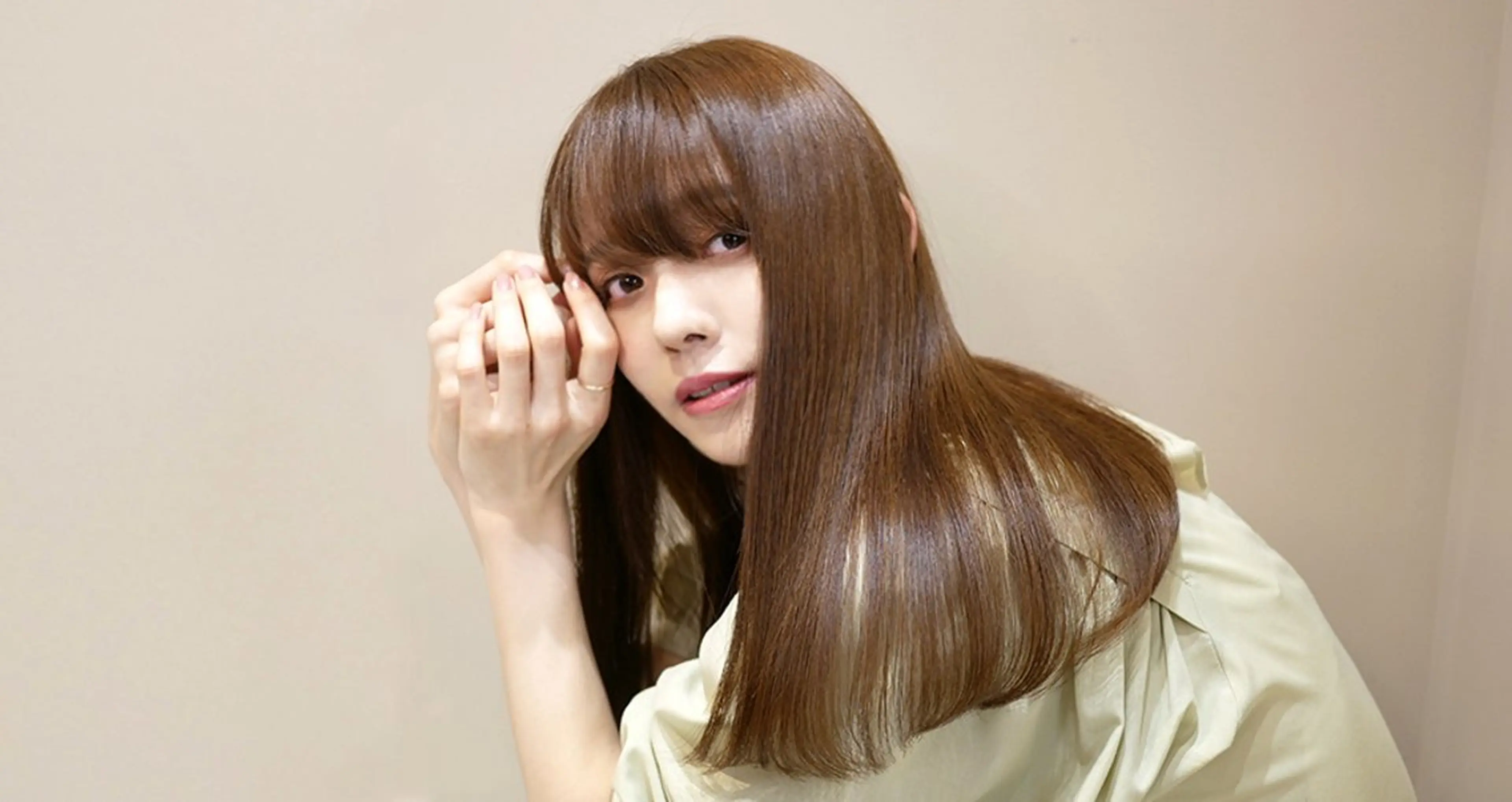 セミロング カラー 髪質改善 大人女性の救世主🙌 鶴見/大勝拓真のヘアスタイル