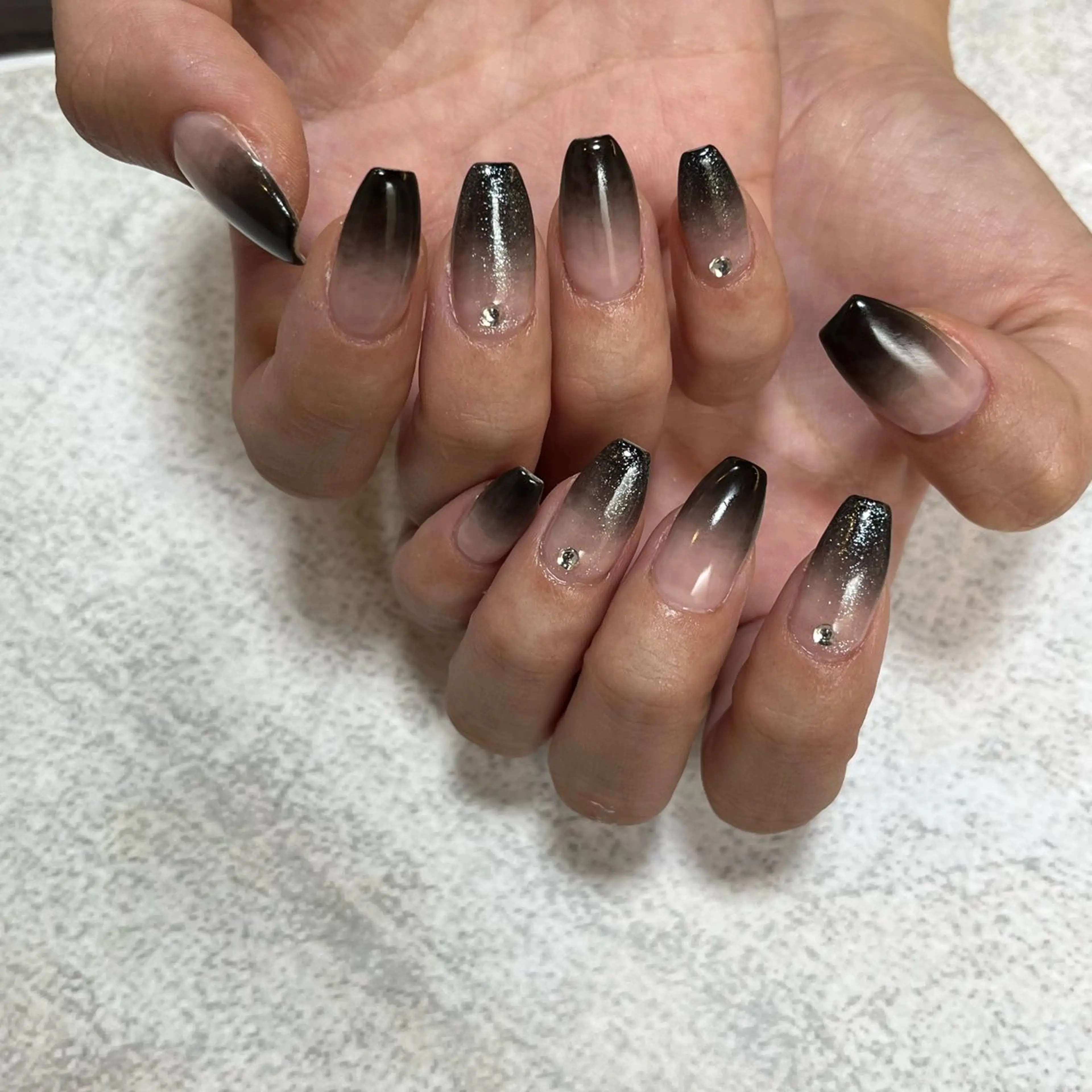 ネイル シンプルネイル ハンドネイル tener 🧋yume🧋のネイルデザイン