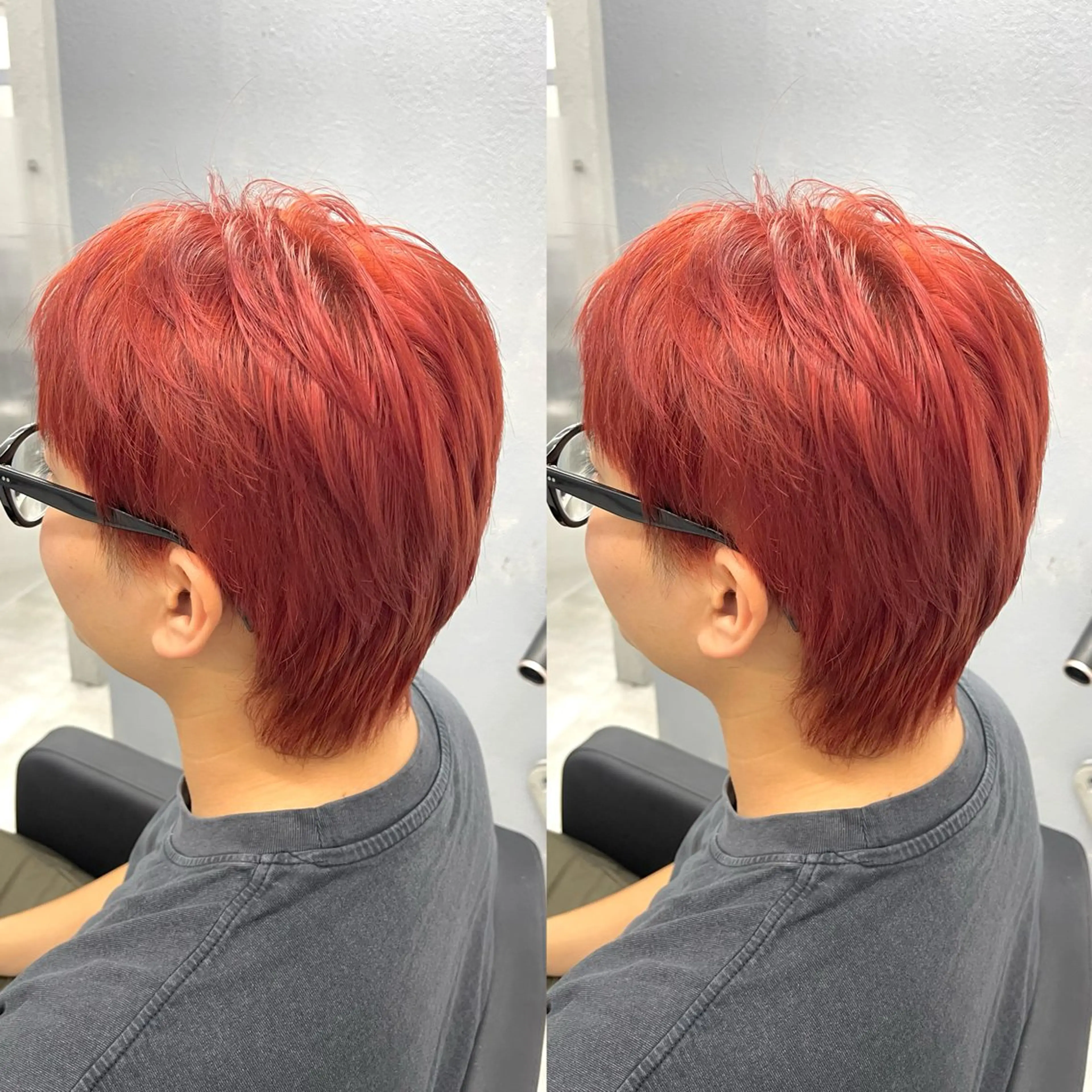 【men'sがかっこよくなるブリーチカラー作ります🔥】ブリーチダブルカラーの写真