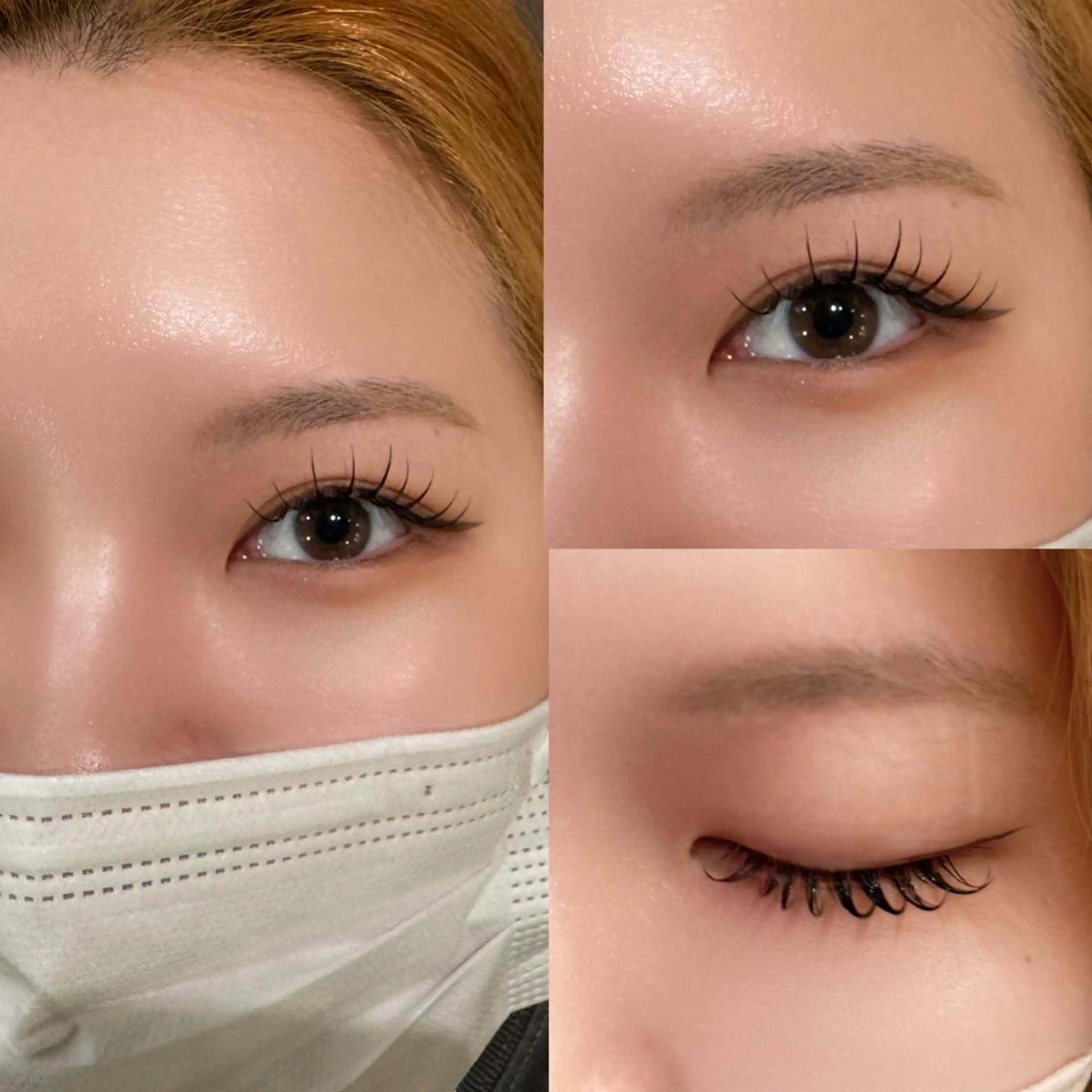 最軽量フラットラッシュ100本　美容液コーティング付　￥3300の写真