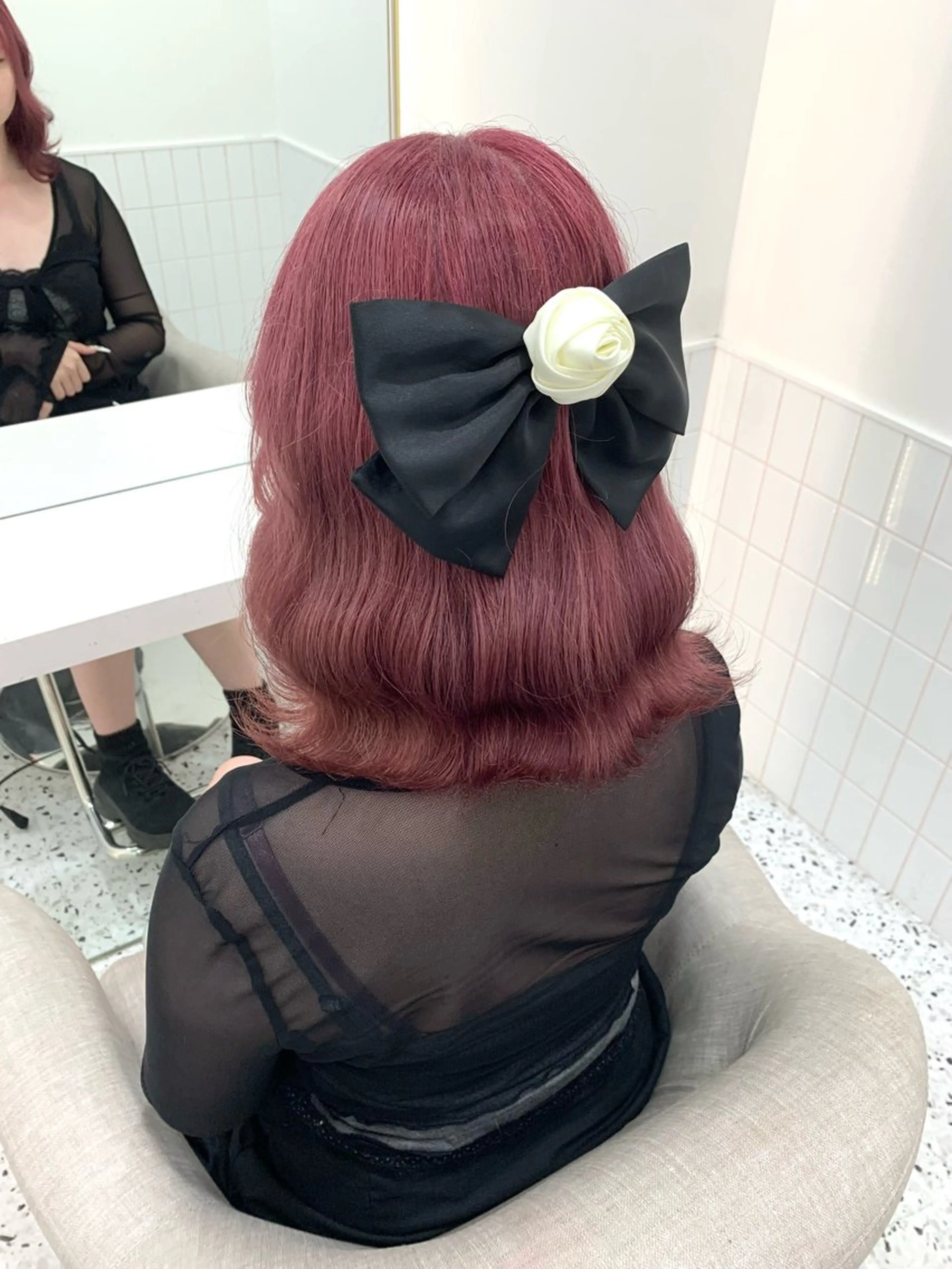 ブリーチありダブルカラーの写真