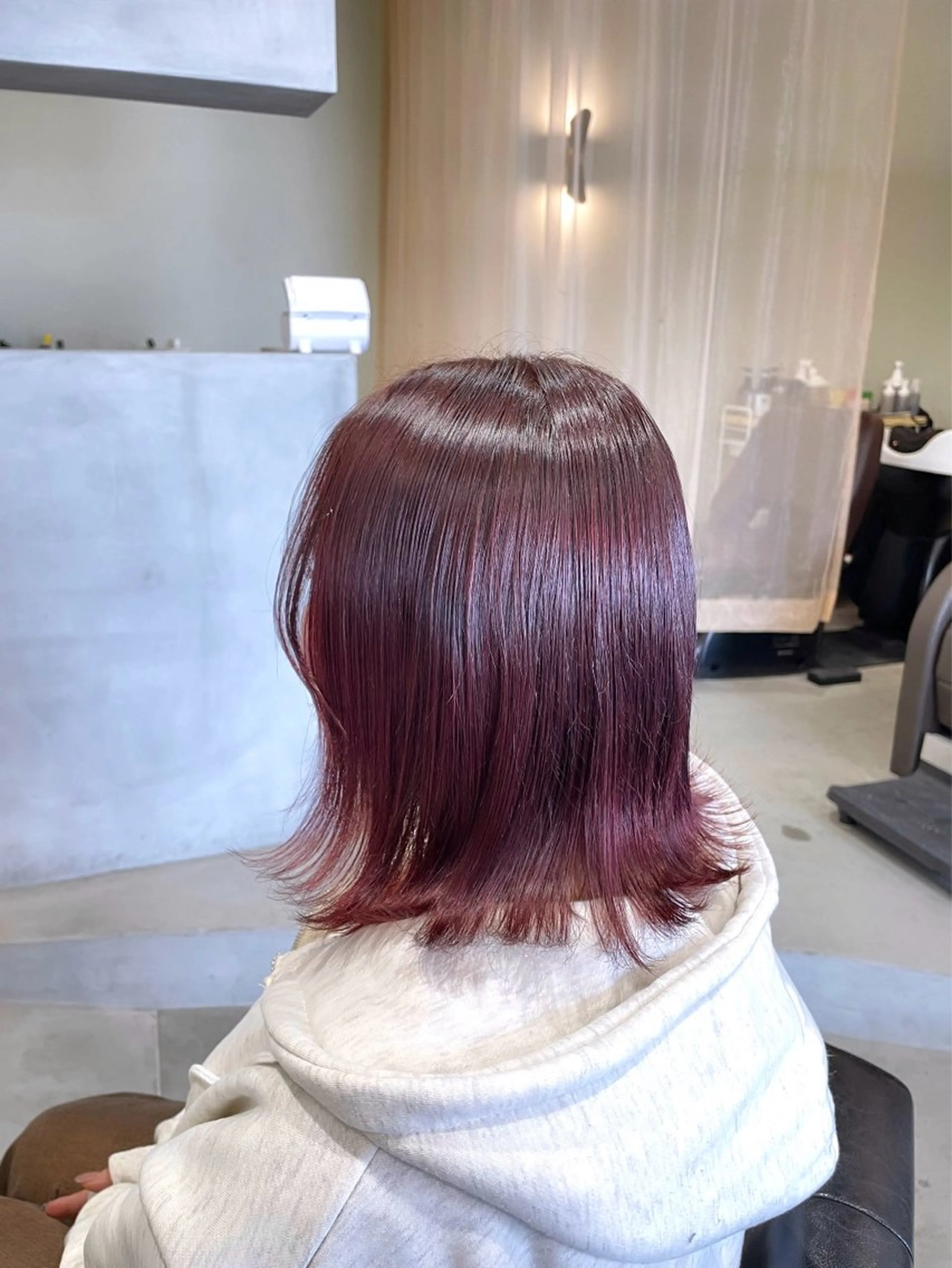 ショート カラー ヘアカラー トリートメント tim所属・tim hinaのヘアスタイル