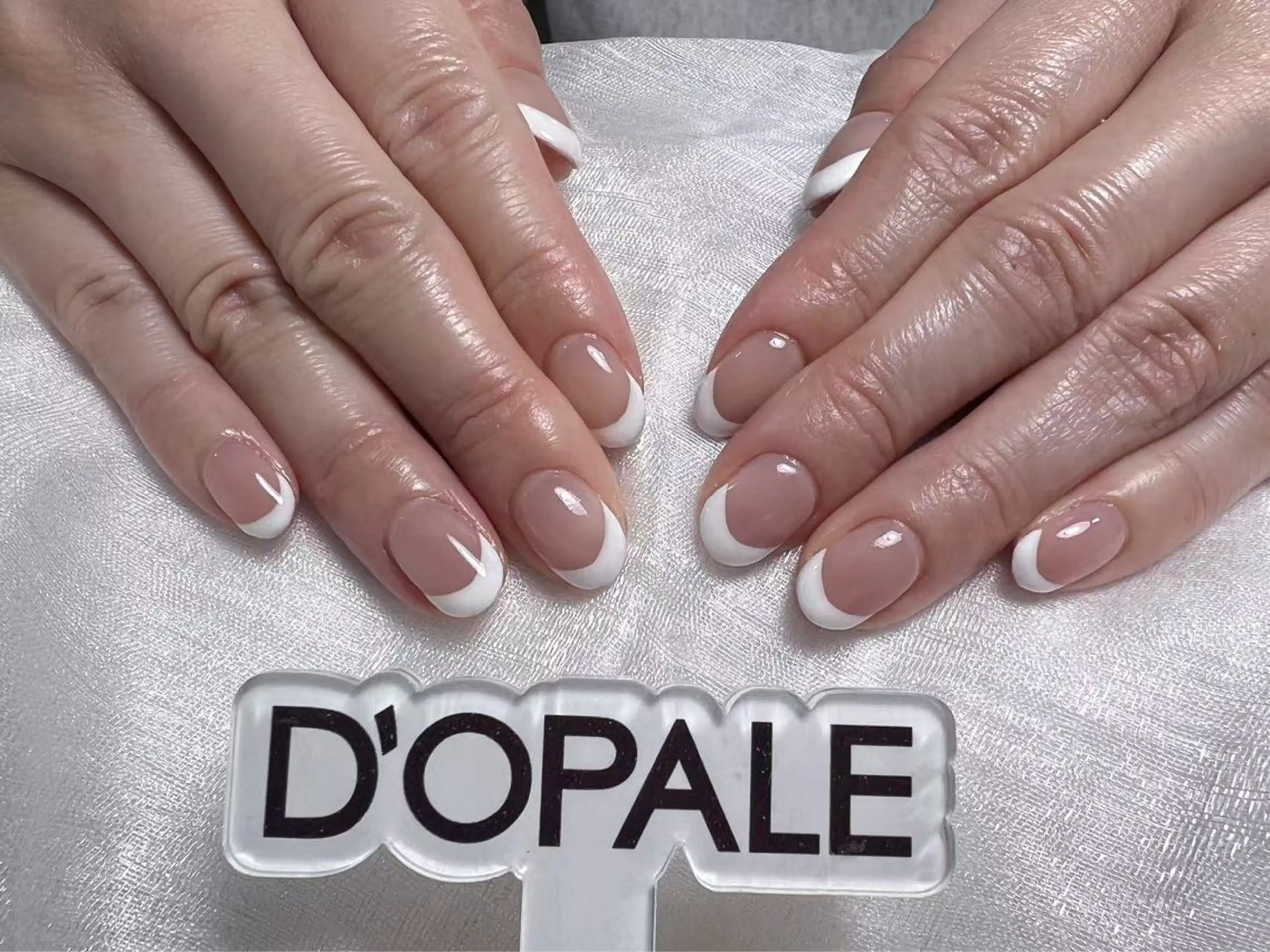 ネイル フレンチネイル D‘OPALE所属・DOPALE、もも 彦奇のネイルデザイン