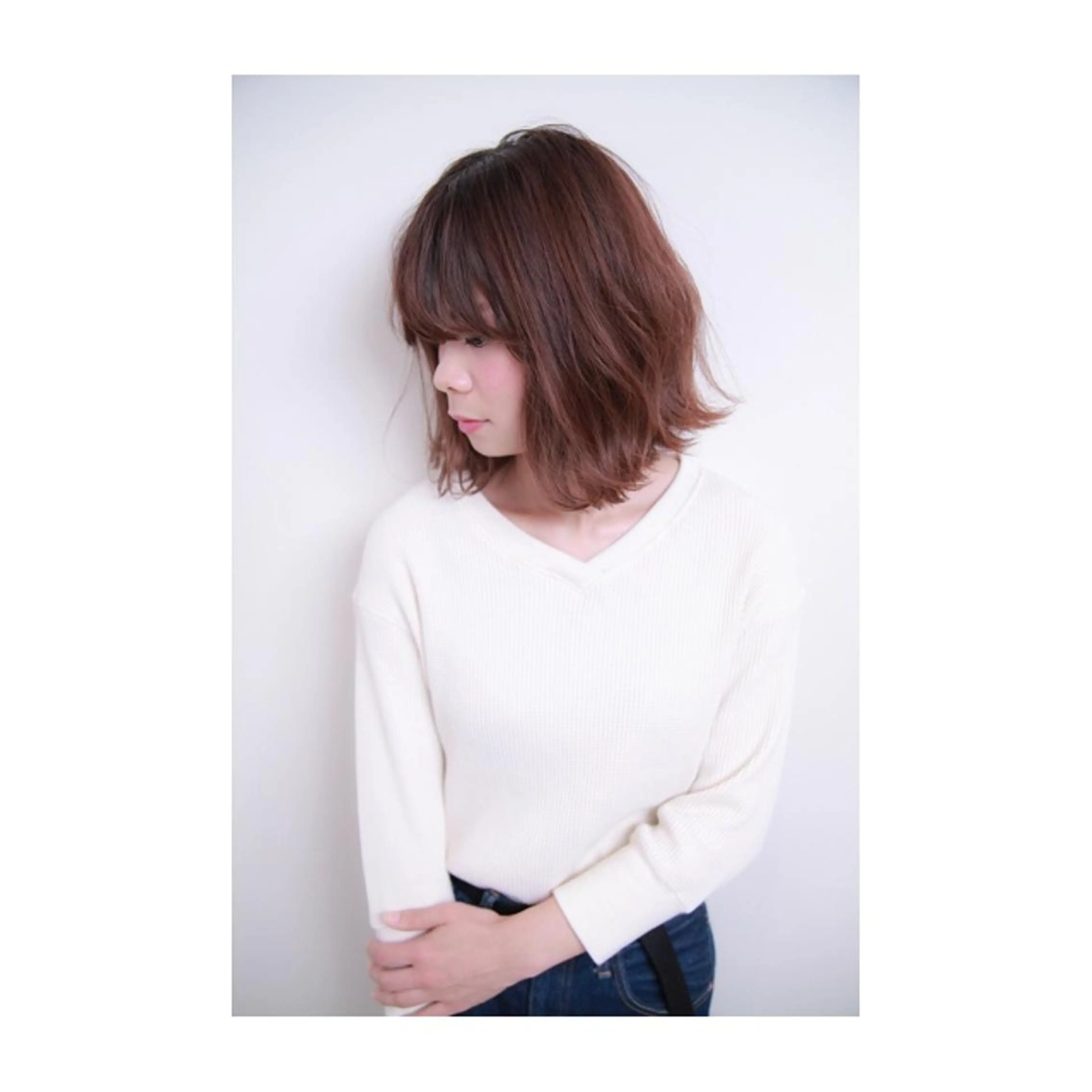 ミディアム ボブ ショートが得意✂️ 藤城建太のヘアスタイル