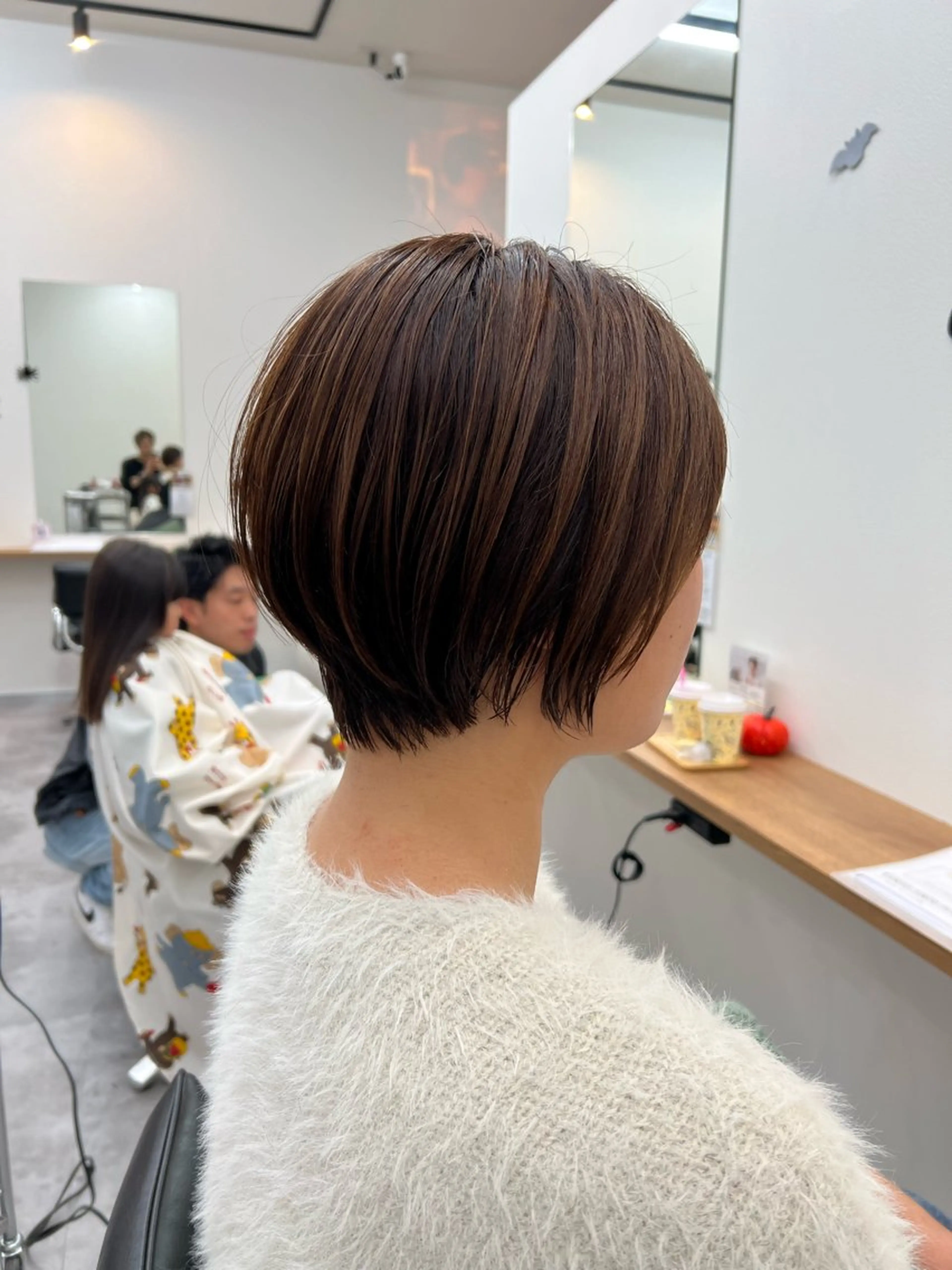 ショート 丸みショート ショートヘア カット ✨NOMAD印西✨ 黒川勇輝のヘアスタイル