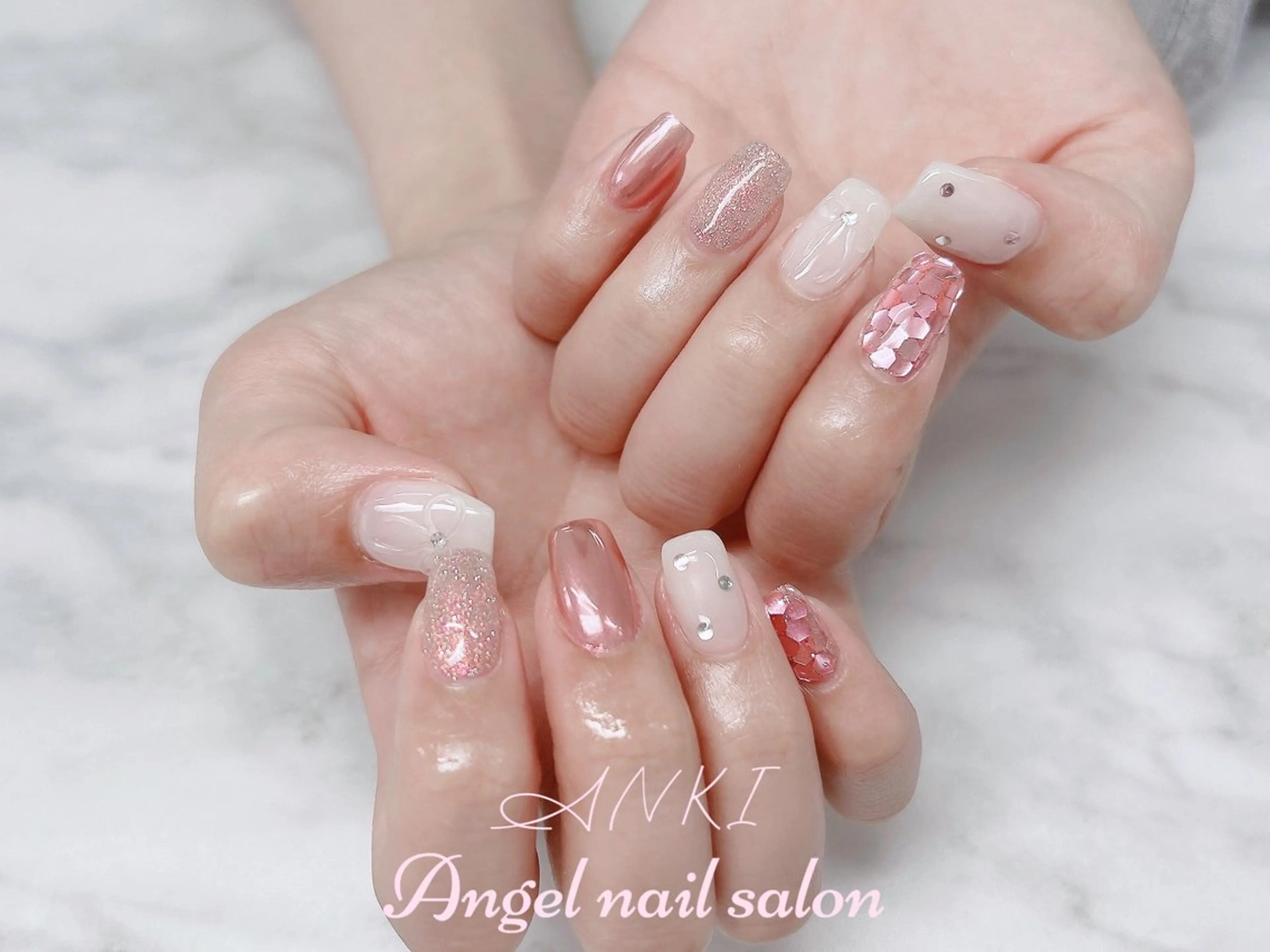 ネイル ハンドネイル ハンドケア Angel nail salonのネイルデザイン
