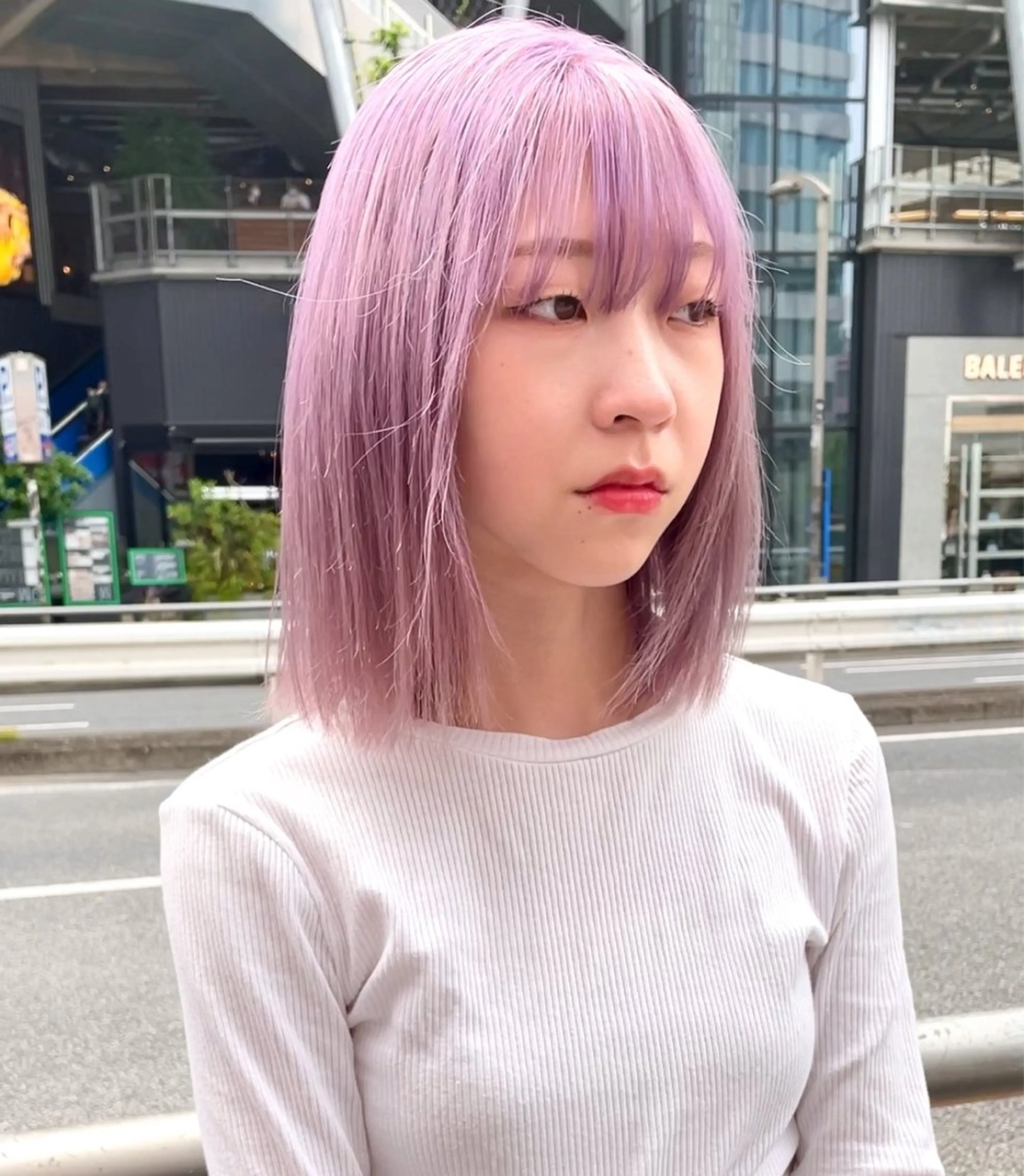 ショート ヘアカラー トリートメント 💫ハイトーンボブ/ HARU💫のヘアスタイル